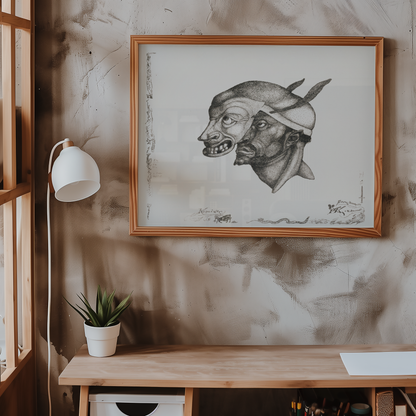 Paul Klee - Komiker (1904)