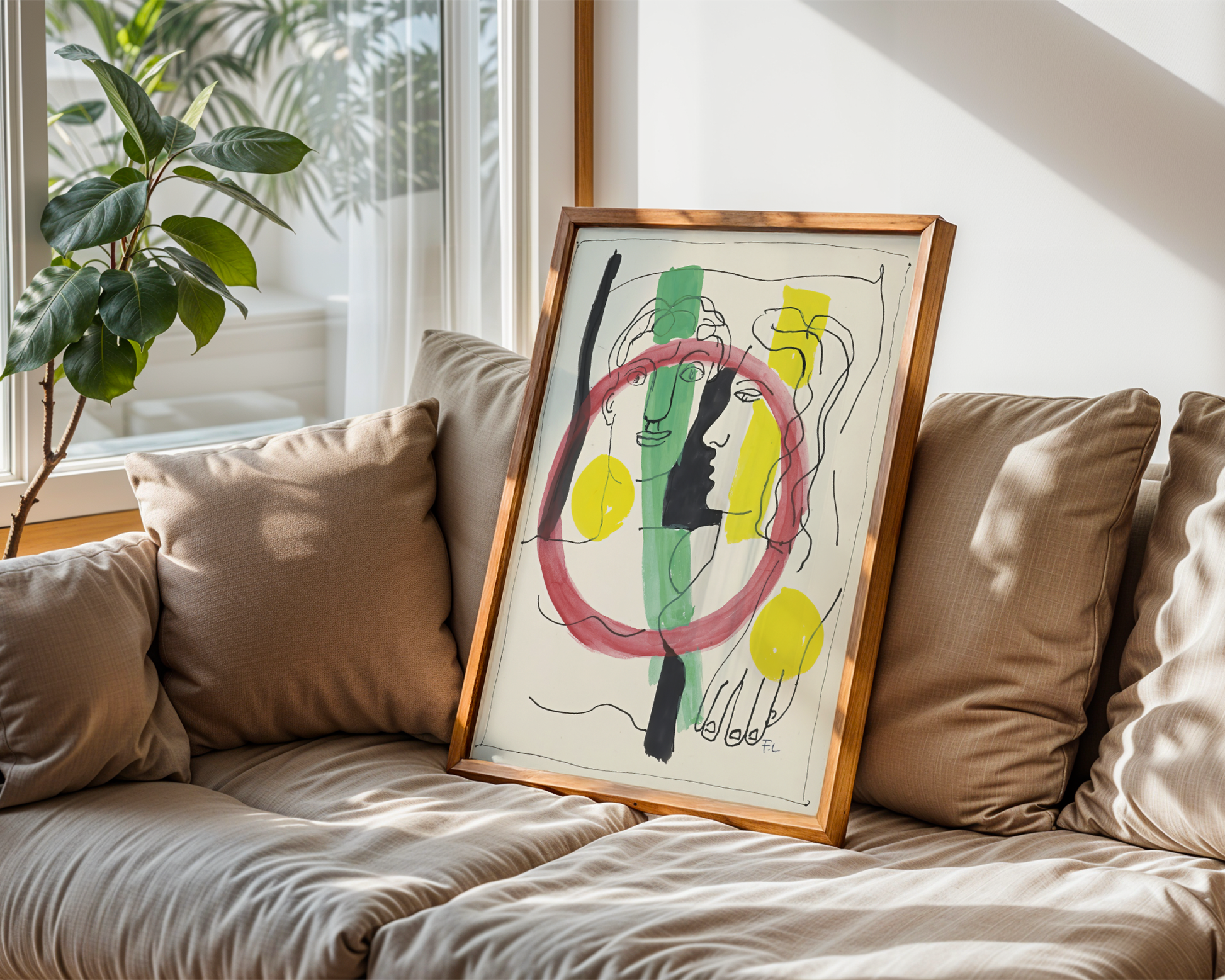 Fernand Léger - L'Amour nous Annule