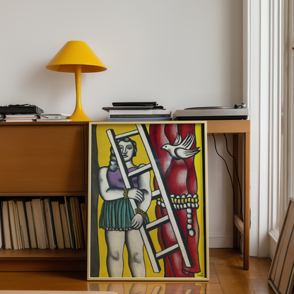 Fernand Léger - La Jeune Fille à l'Échelle