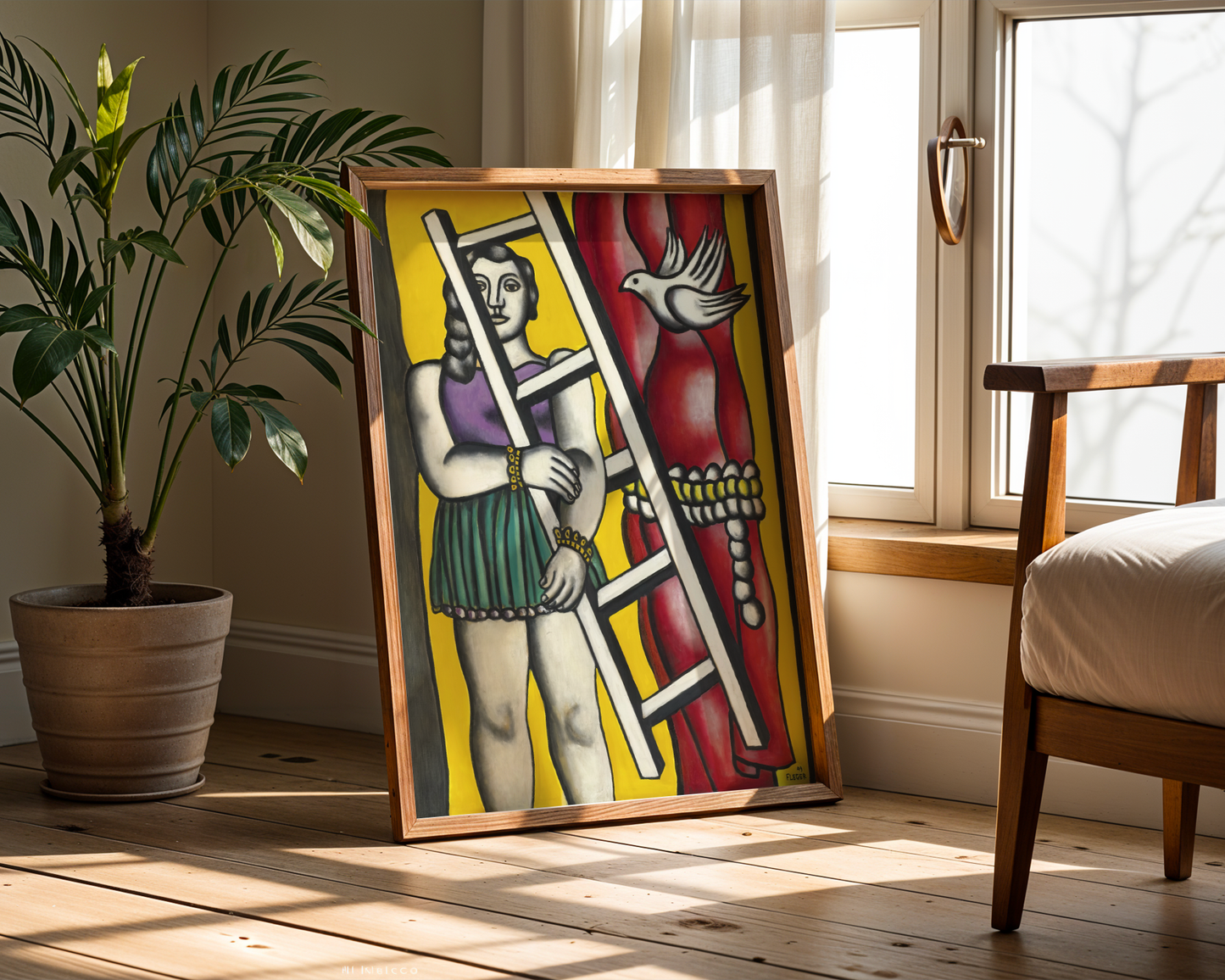 Fernand Léger - La Jeune Fille à l'Échelle