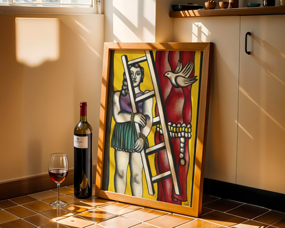 Fernand Léger - La Jeune Fille à l'Échelle