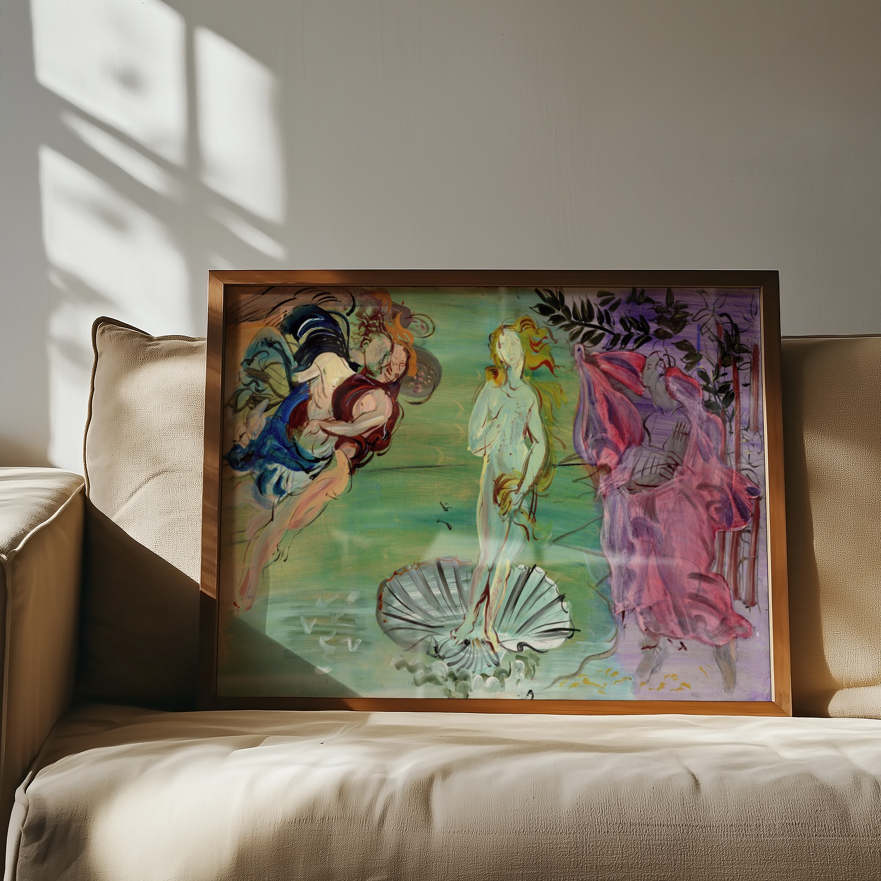 Raoul Dufy - La naissance de Vénus d'après Botticelli
