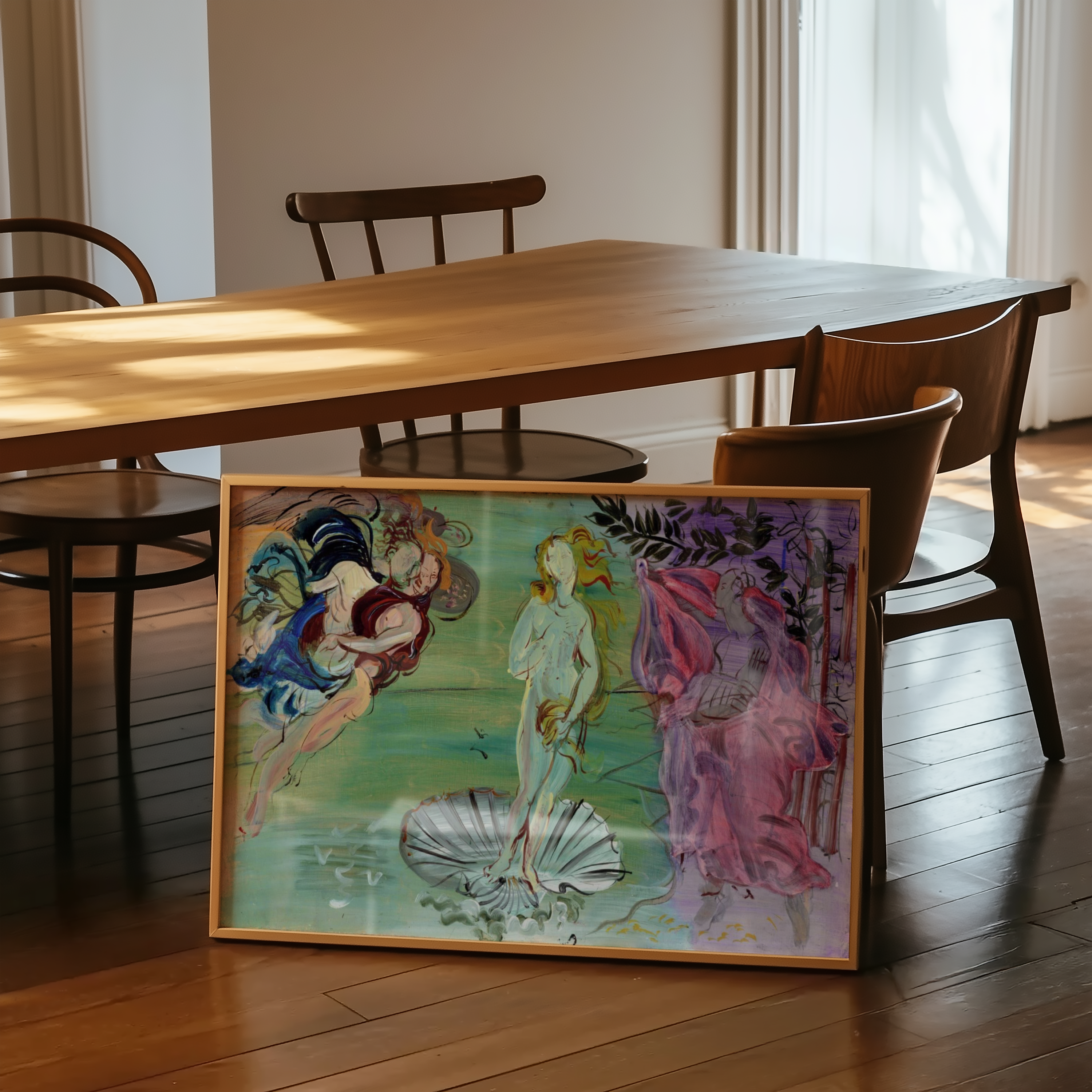 Raoul Dufy - La naissance de Vénus d'après Botticelli