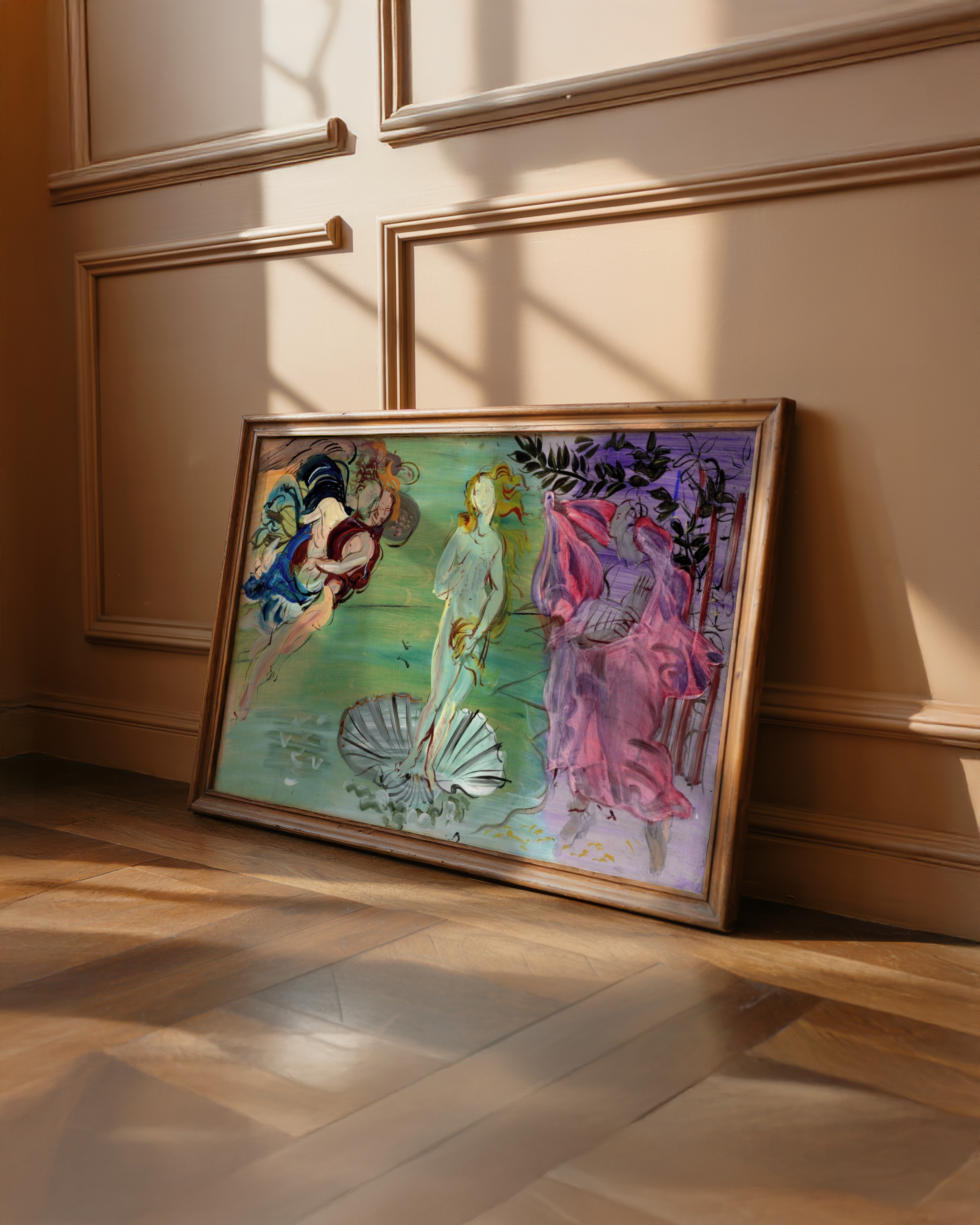 Raoul Dufy - La naissance de Vénus d'après Botticelli