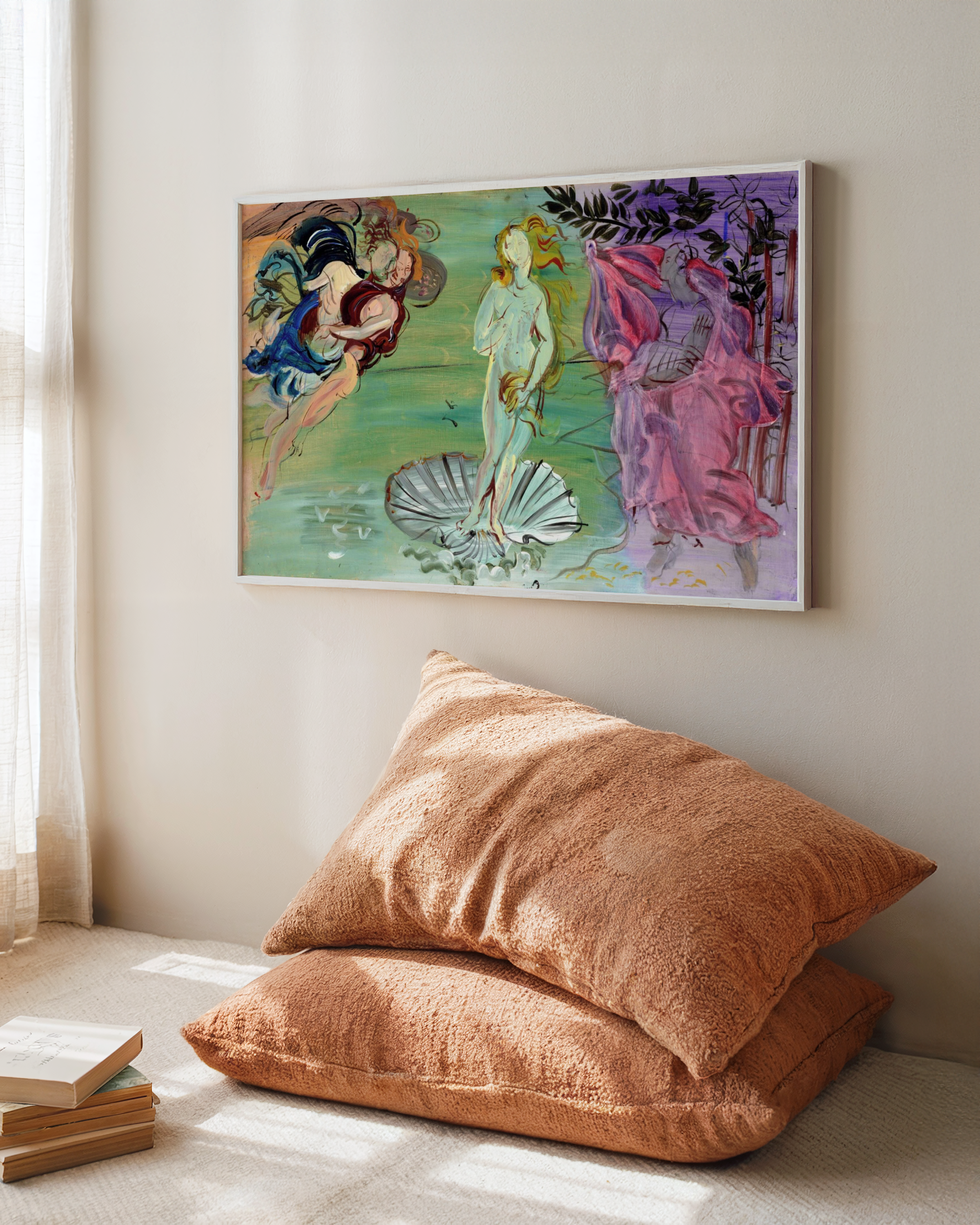 Raoul Dufy - La naissance de Vénus d'après Botticelli