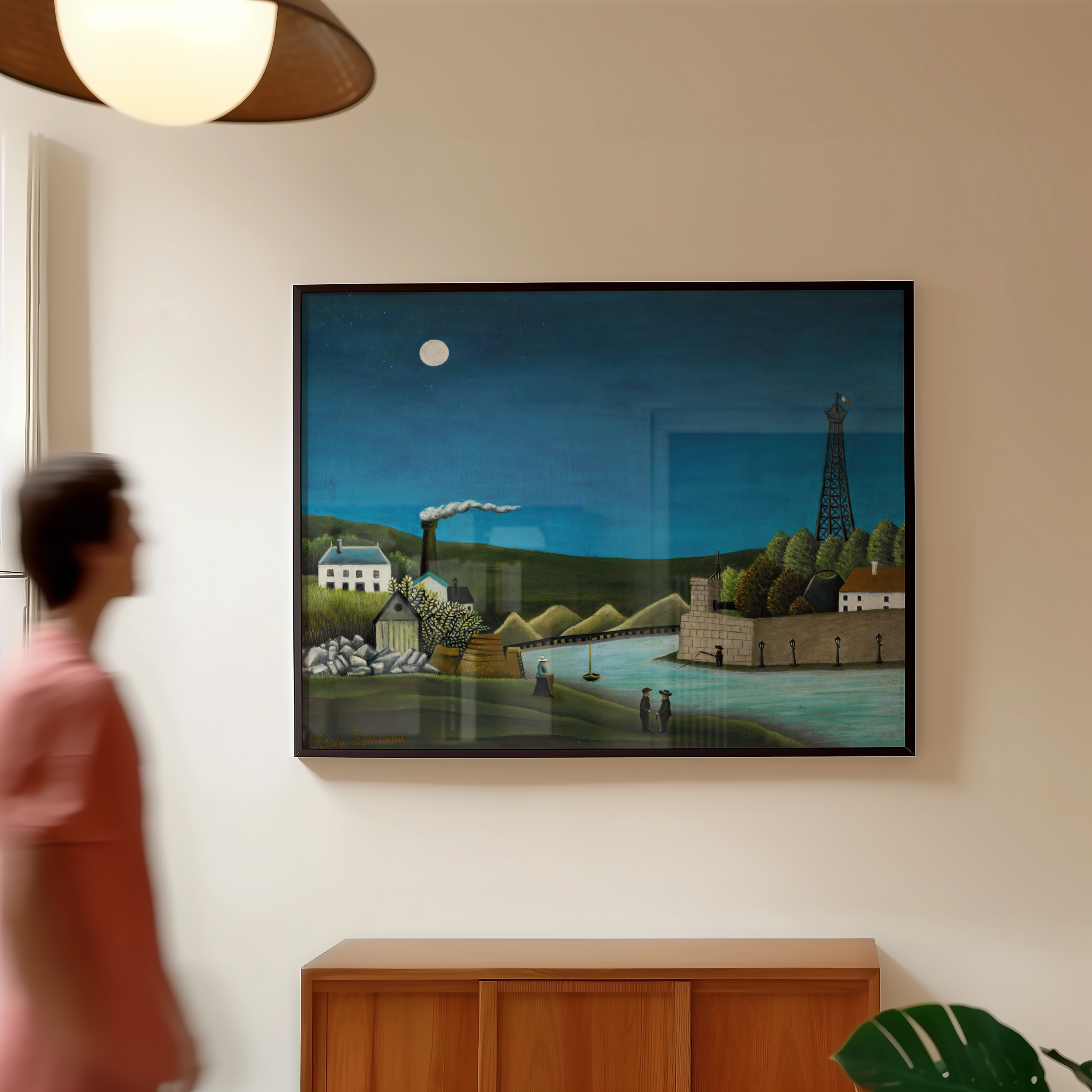 Henri Rousseau - La Seine à Suresnes (1910)