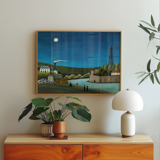 Henri Rousseau - La Seine à Suresnes (1910)