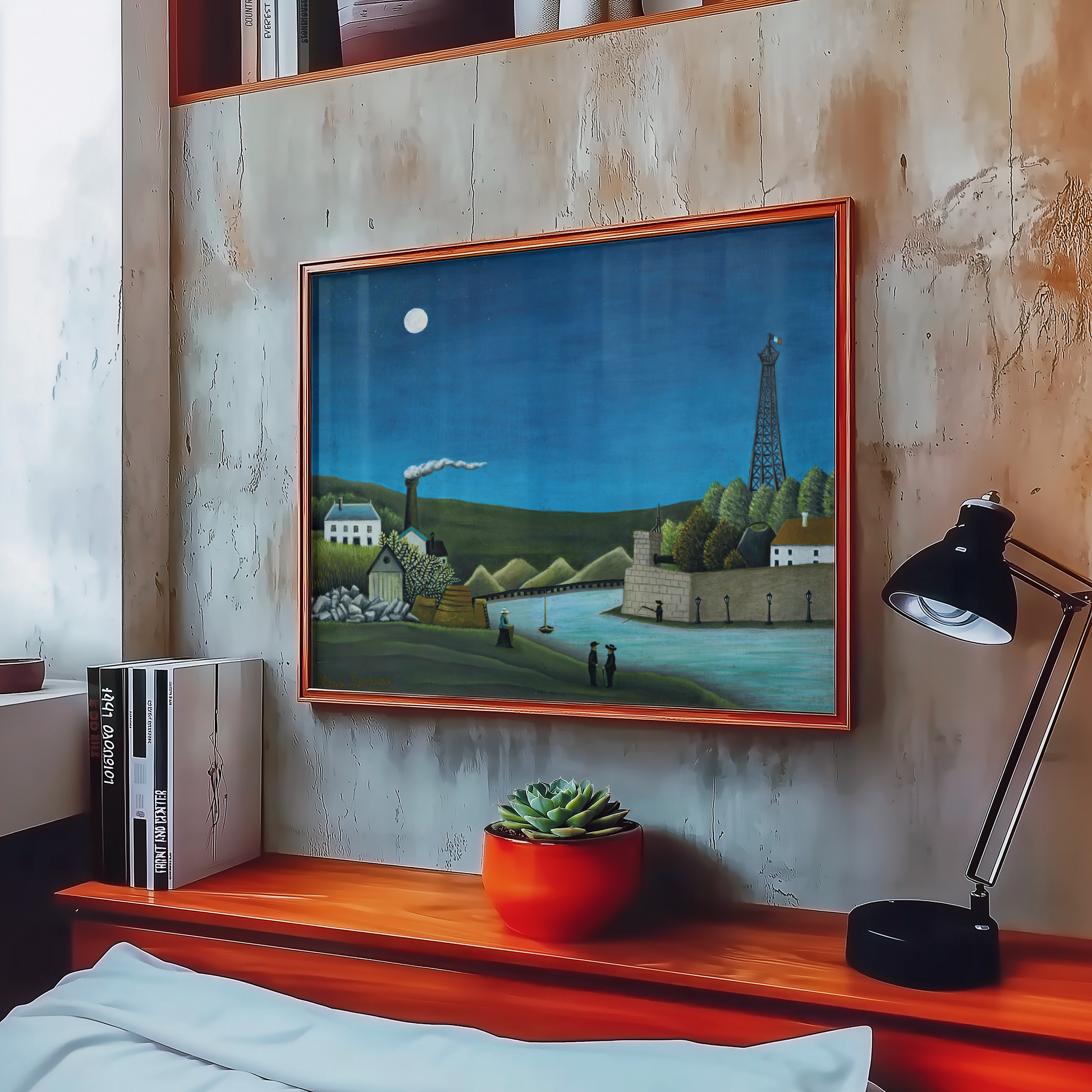 Henri Rousseau - La Seine à Suresnes (1910)