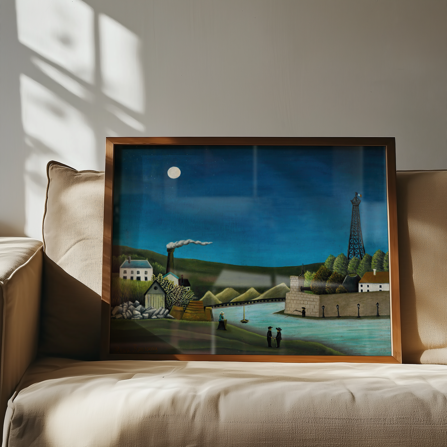 Henri Rousseau - La Seine à Suresnes (1910)