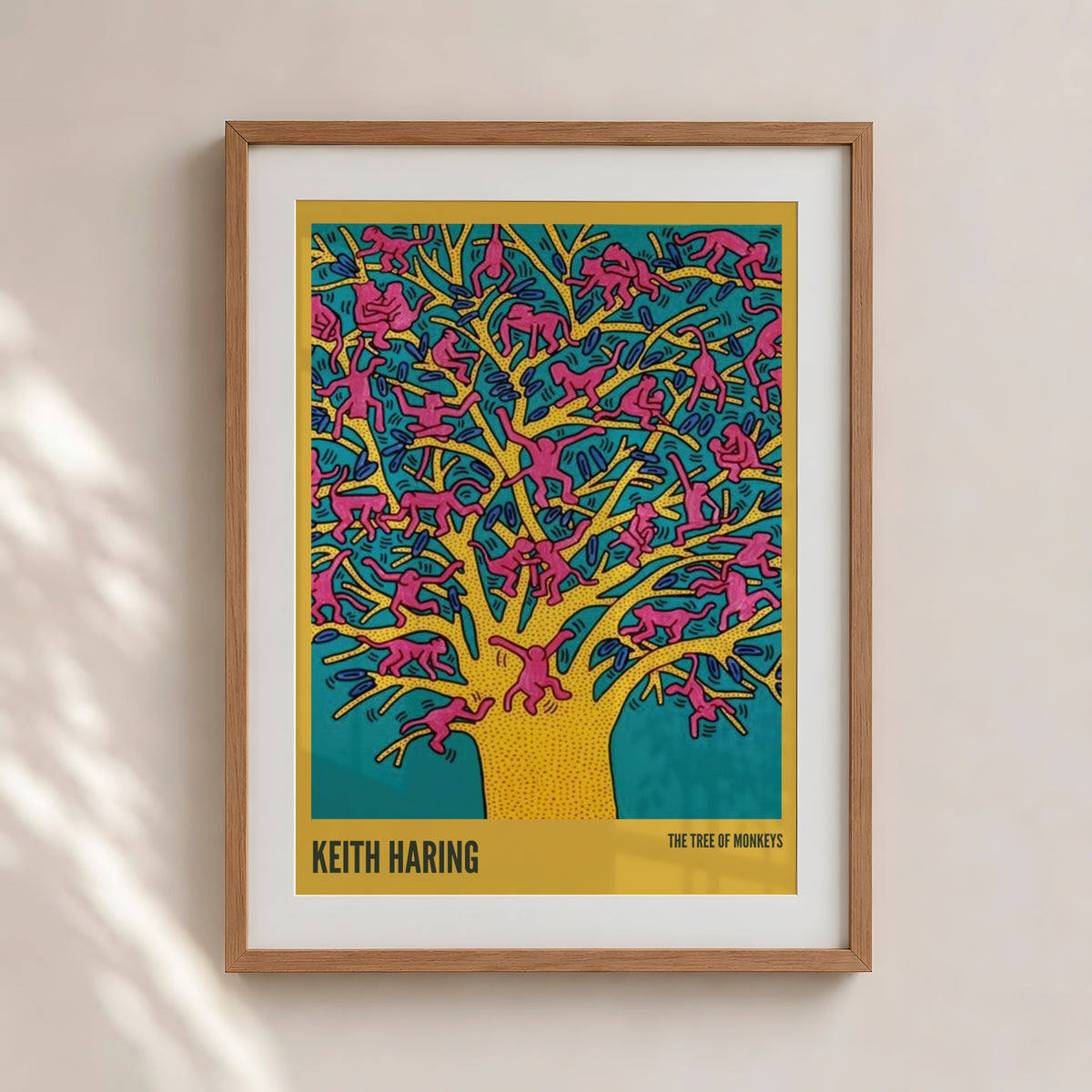 Keith Haring - The Tree of Monkeys