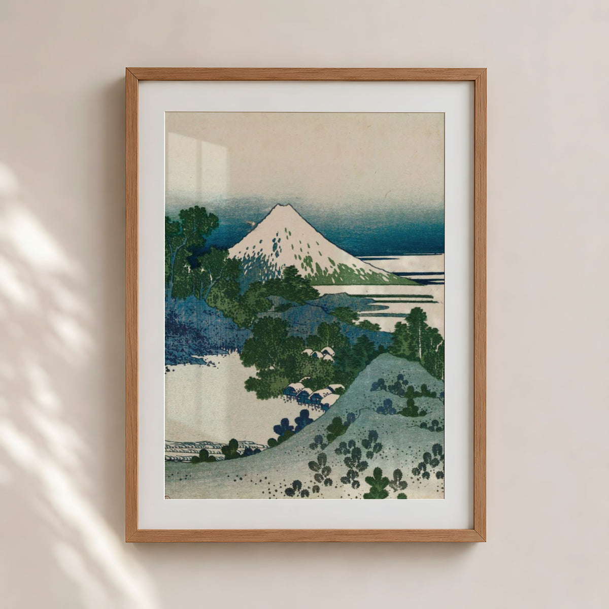 Katsushika Hokusai - Shichirigahama in Sagami Province