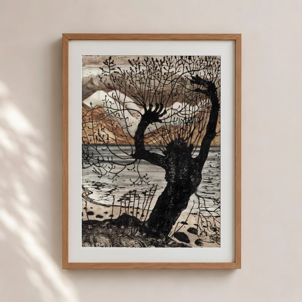 Nikolai Astrup - Vårnatt og selje