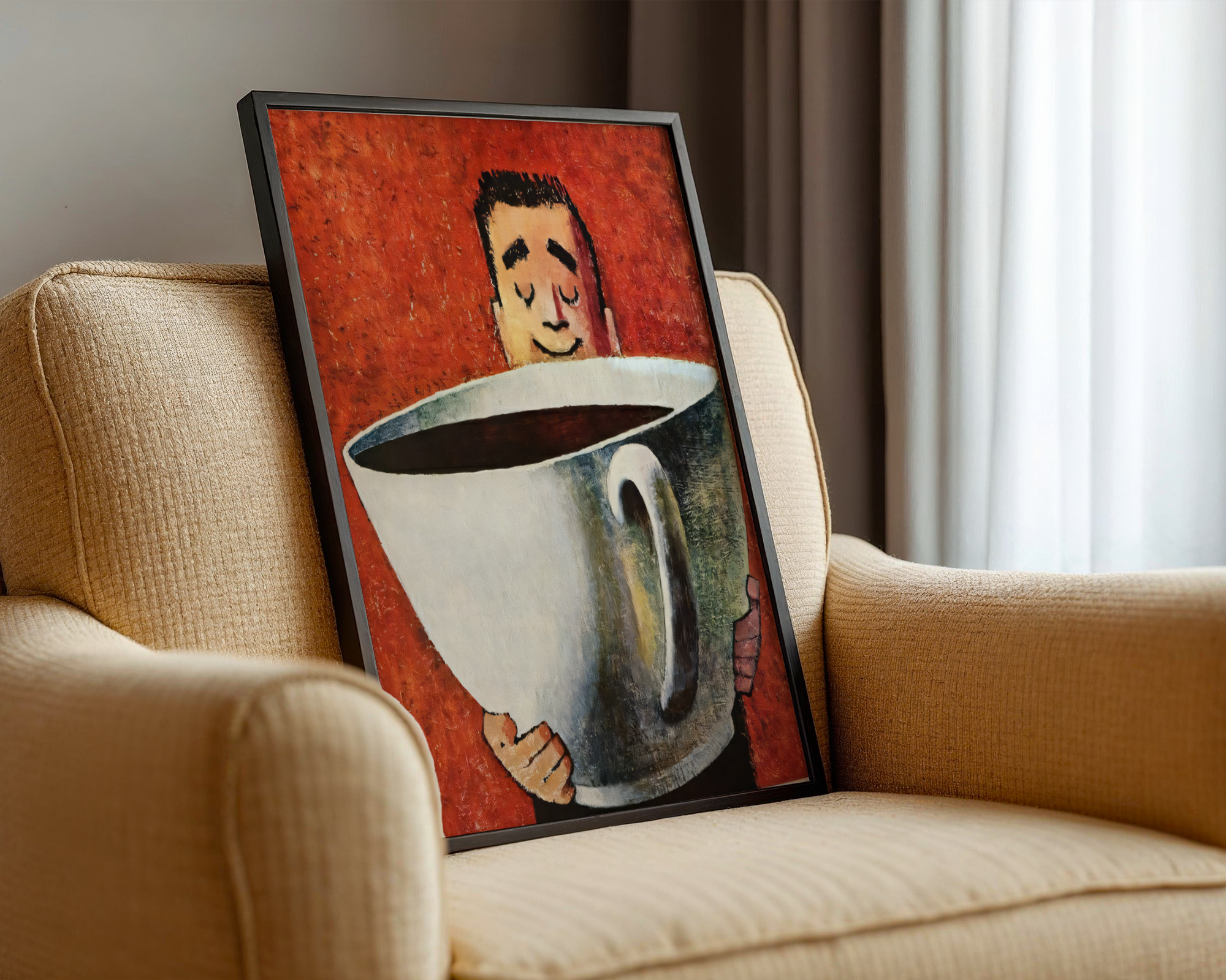 1960 Sanka coffee advertisement
