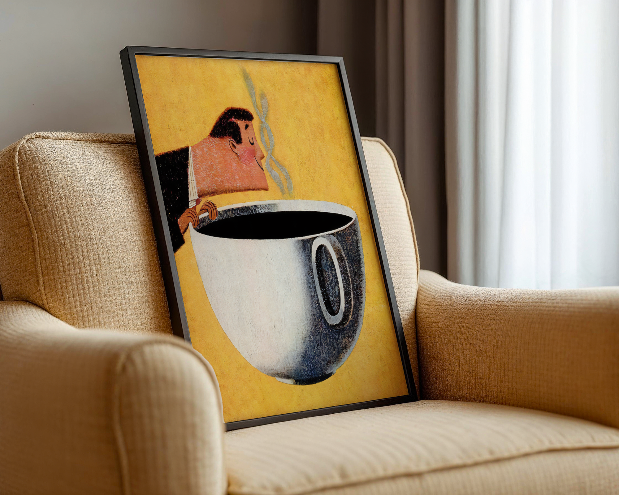 John Falter - Sanka kaffe (1960)
