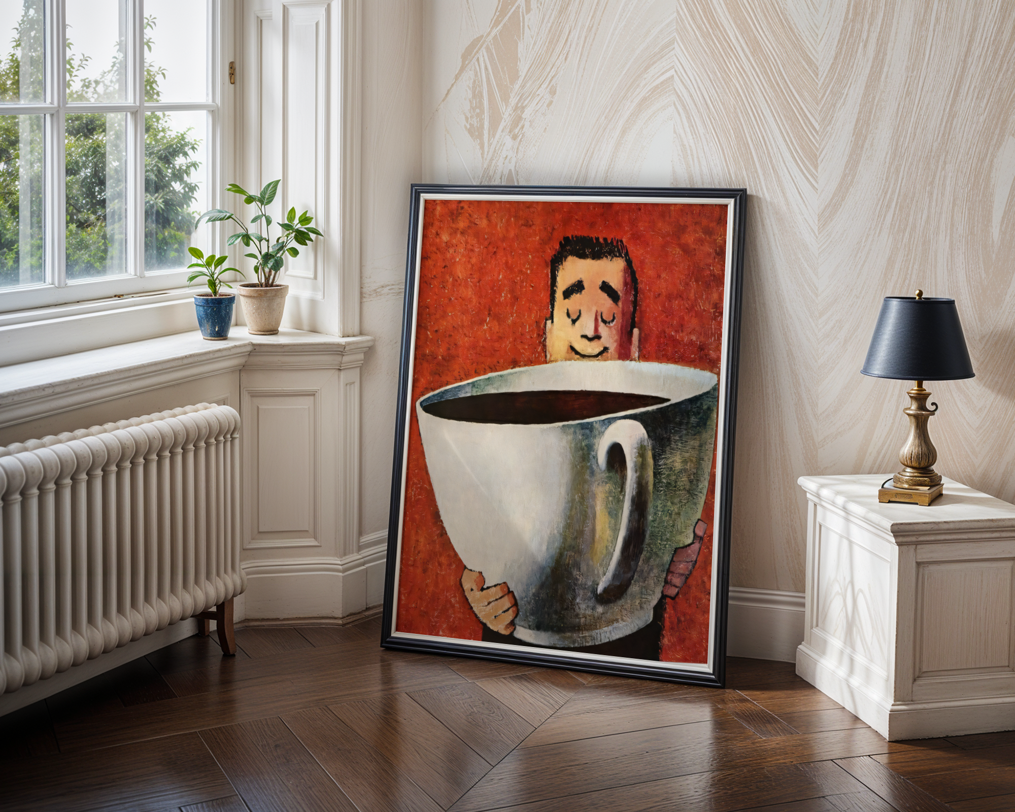 1960 Sanka coffee advertisement
