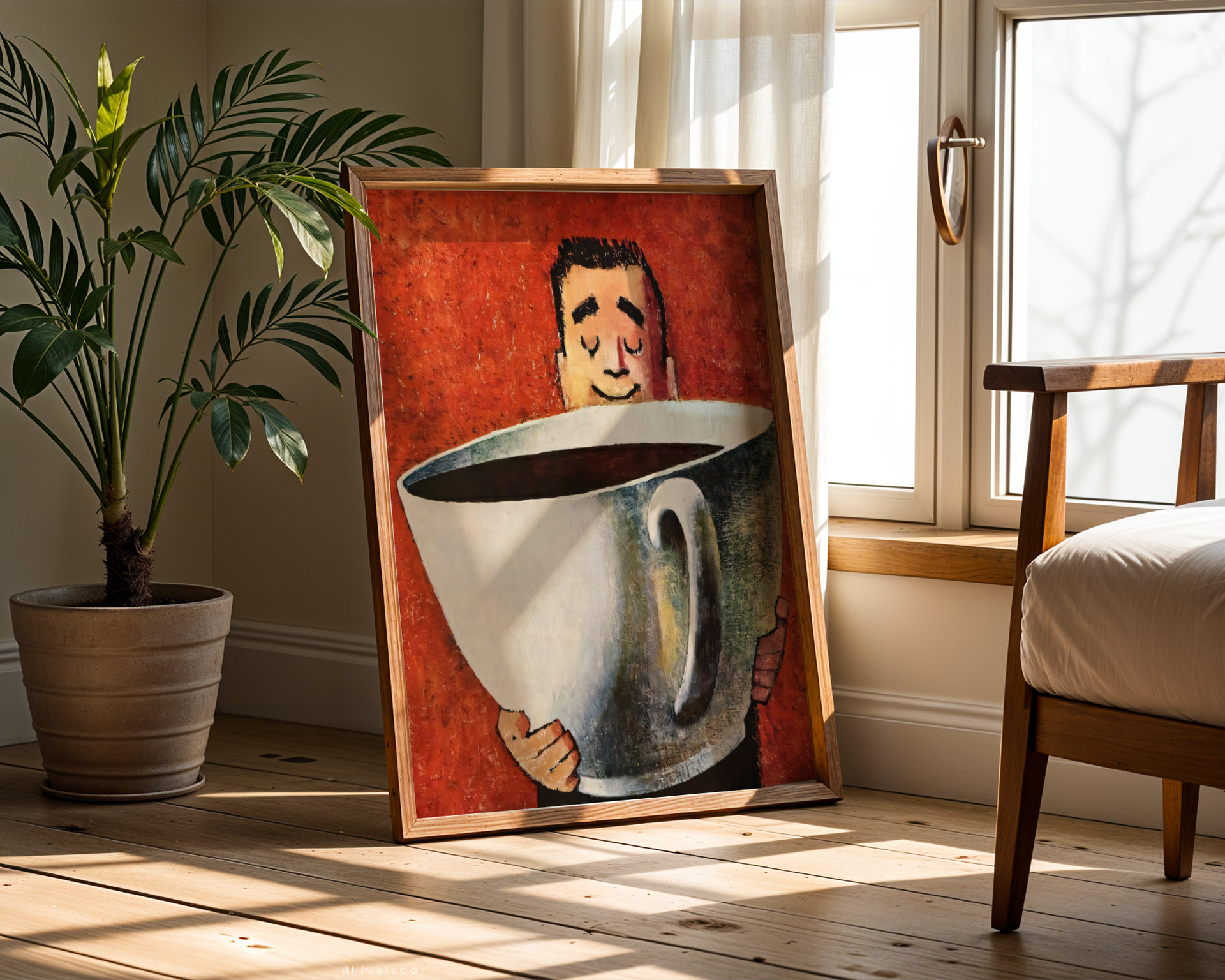 1960 Sanka coffee advertisement