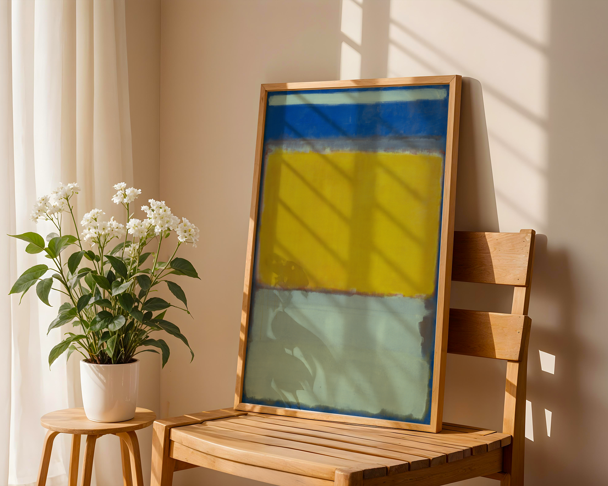 Mark Rothko - Blue Yellow Green