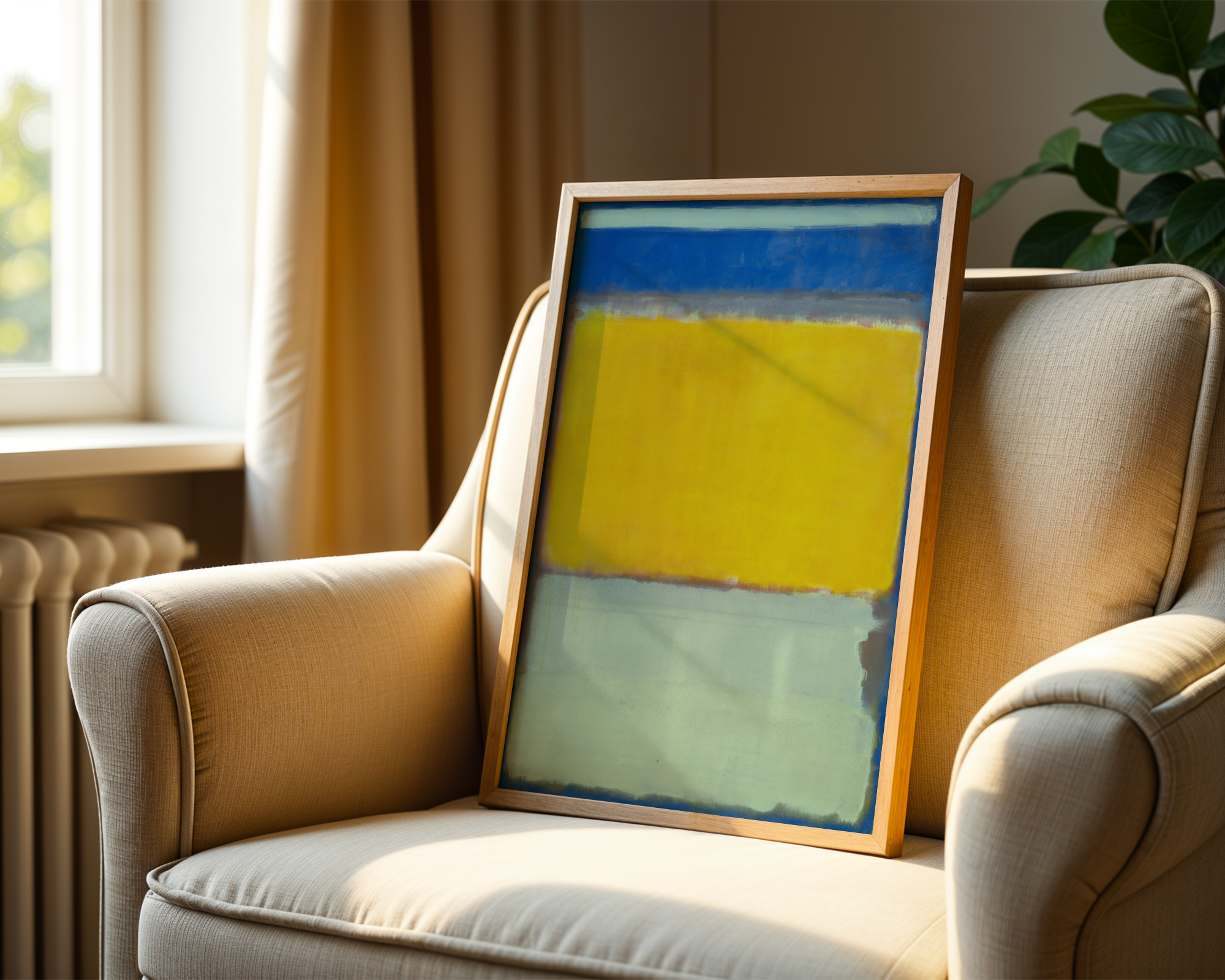Mark Rothko - Blue Yellow Green