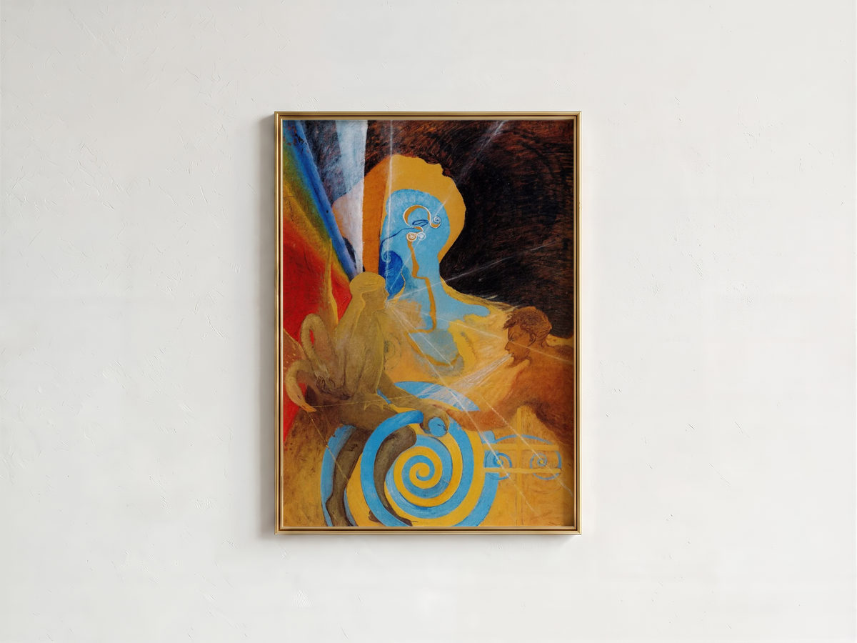 Hilma af Klint - The Wu/Rose Series, No. 1 (Group III) 1907