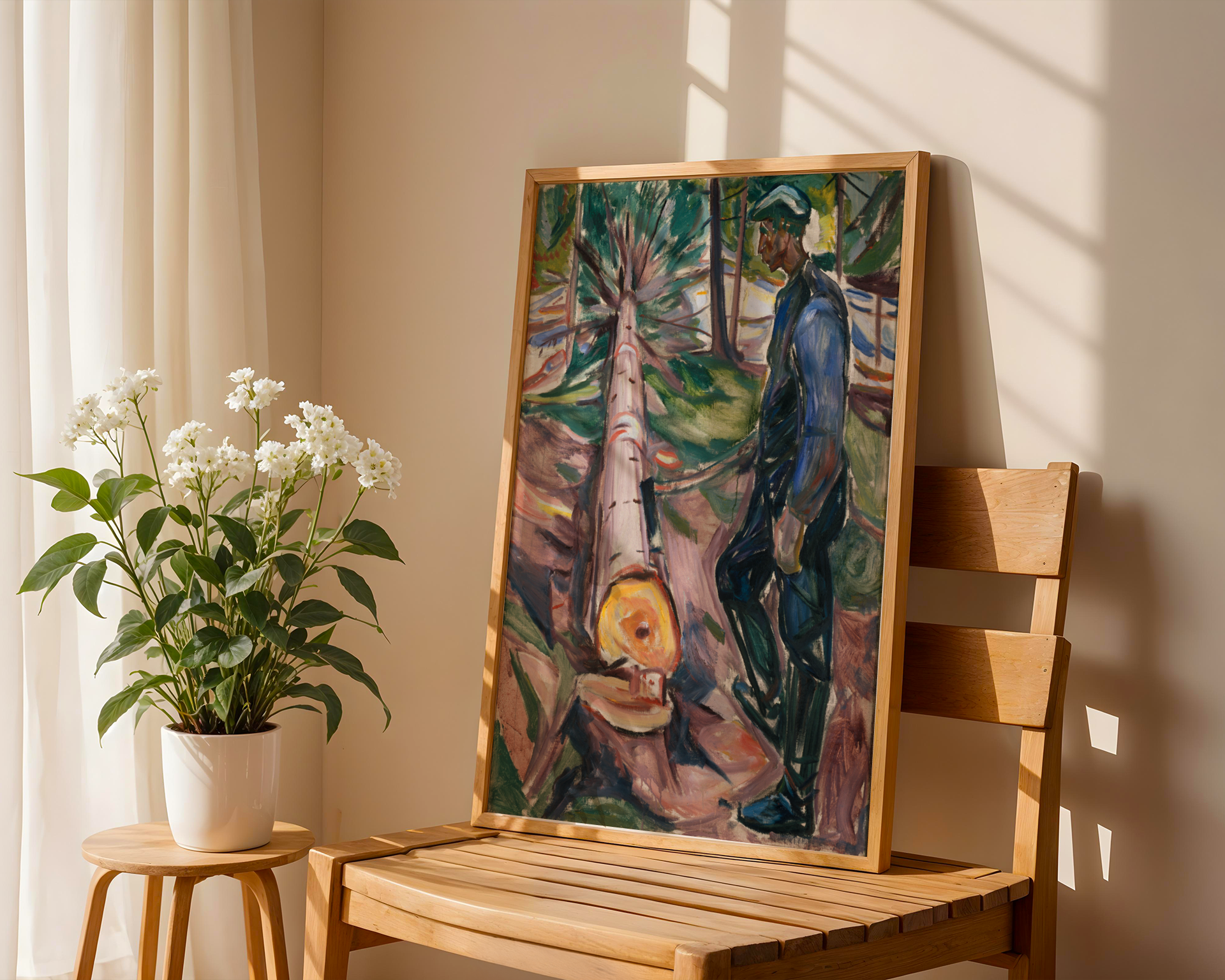 Edvard Munch - Tømmerhoggeren (1913)