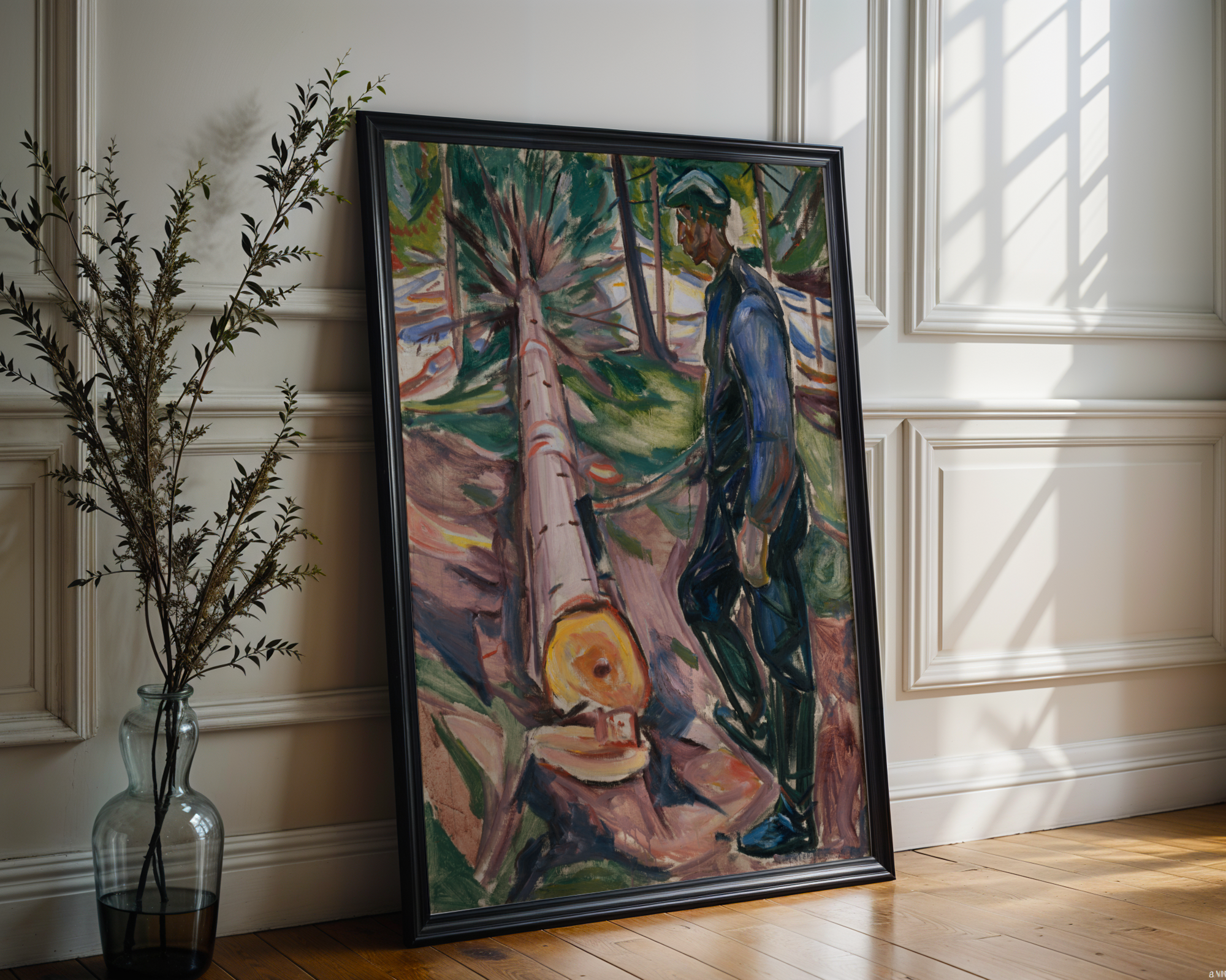 Edvard Munch - Tømmerhoggeren (1913)