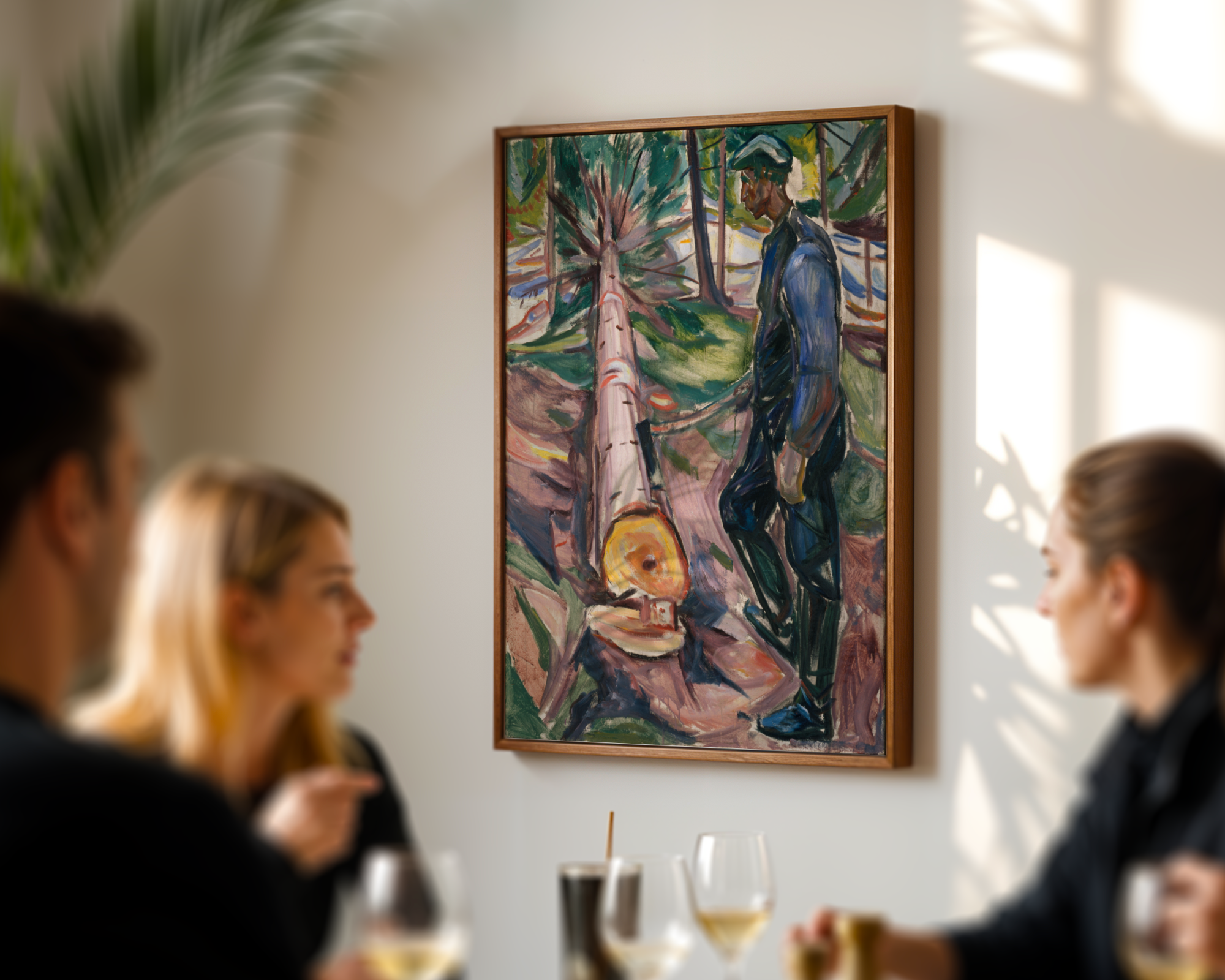 Edvard Munch - Tømmerhoggeren (1913)