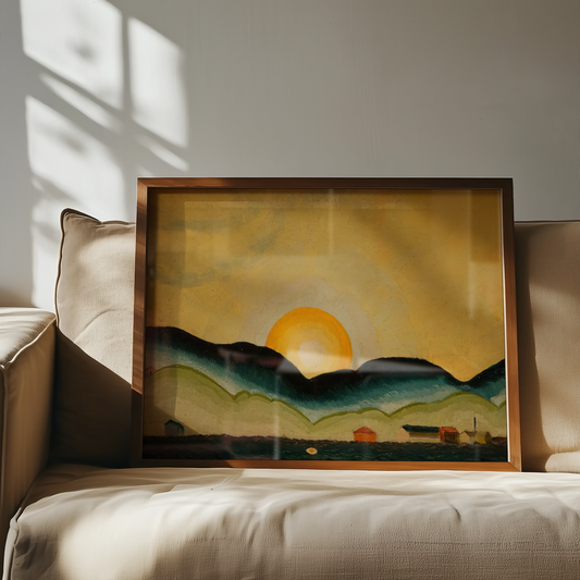 Arthur Dove - Sunrise Northport Harbor (1929)