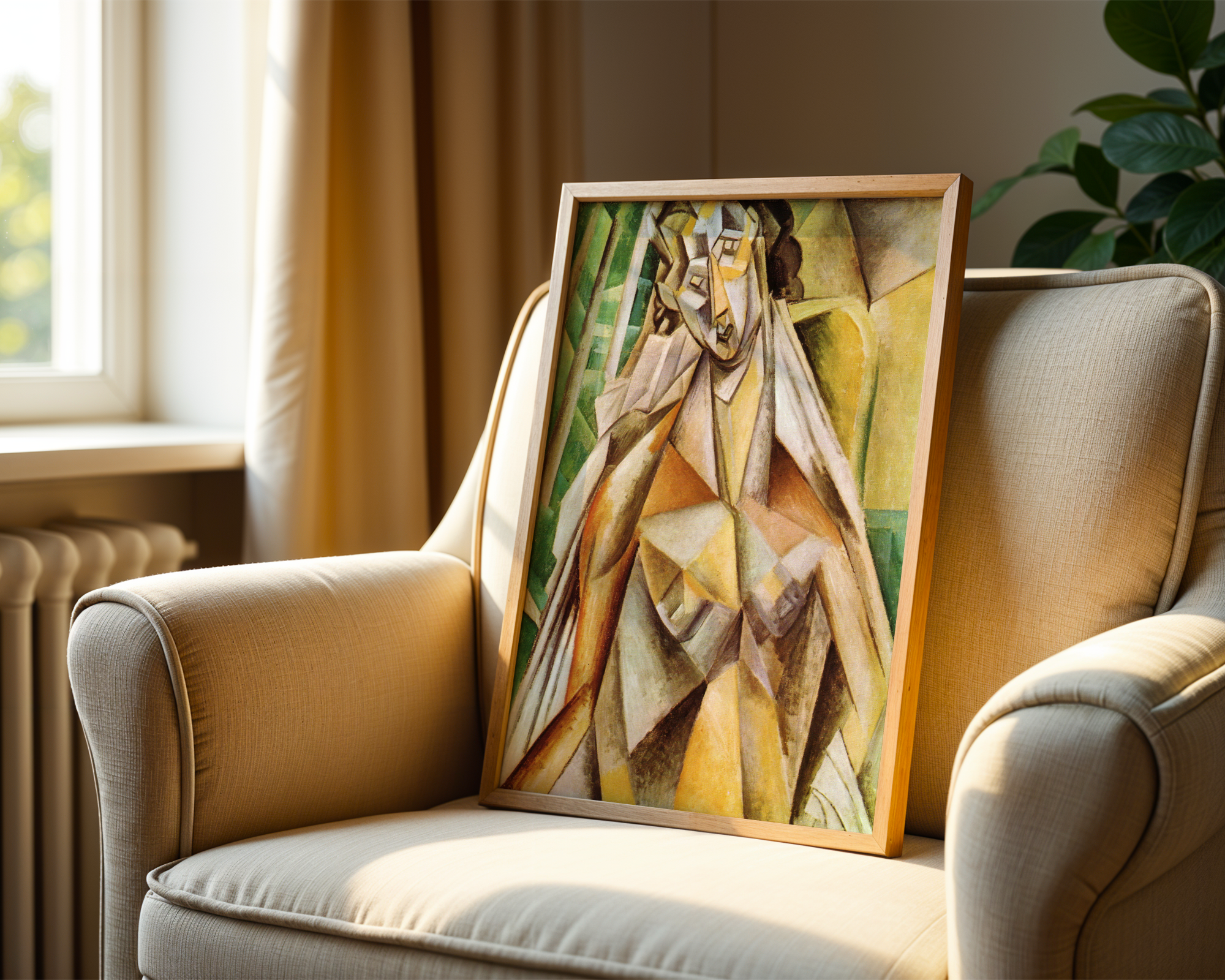 Pablo Picasso - Nude in an Armchair