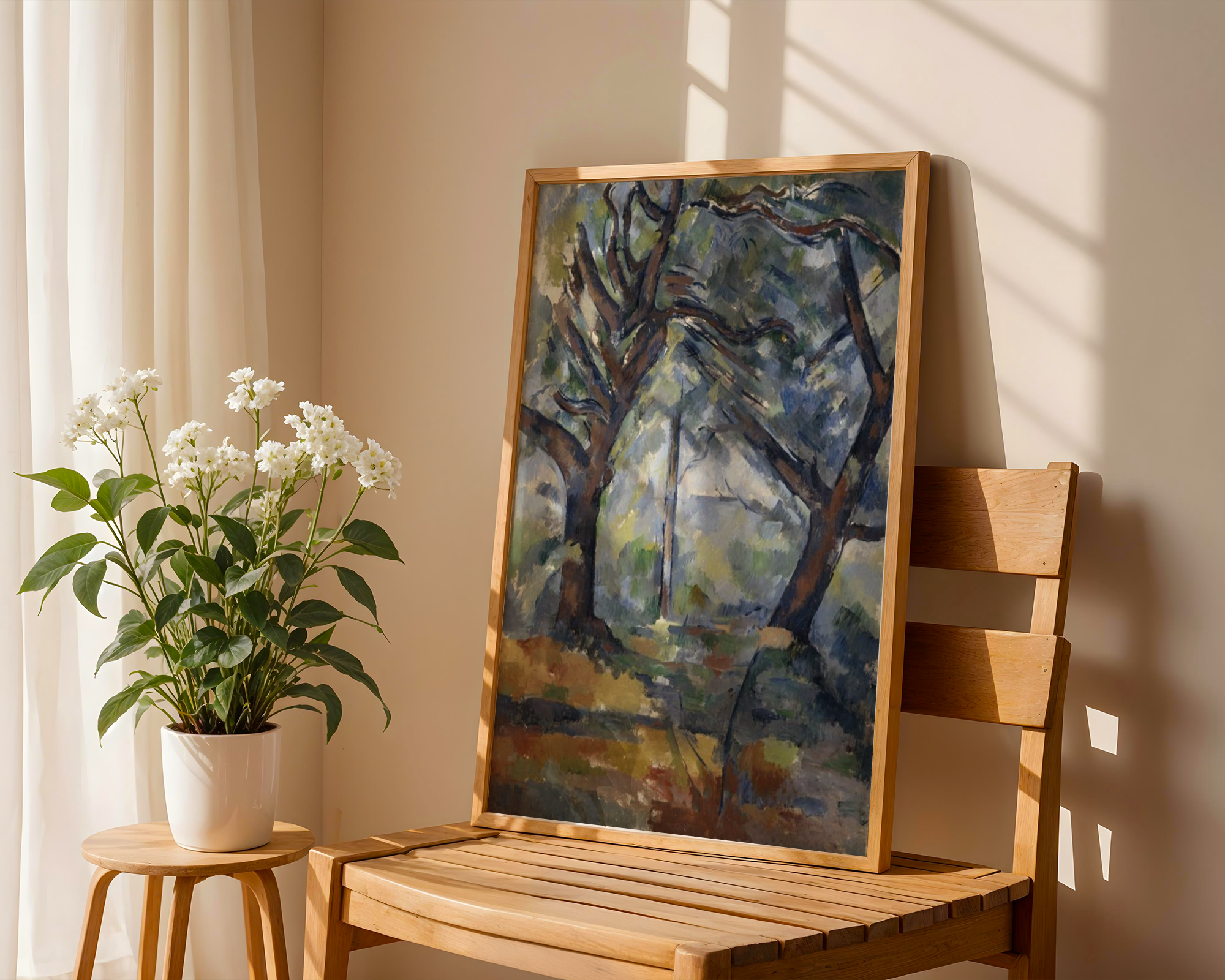 Paul Cézanne - Les Grands Arbres (De store trærne)