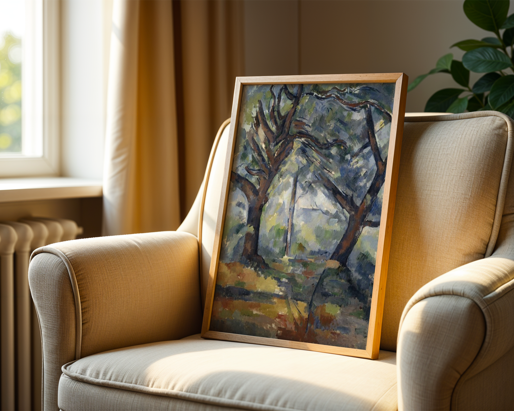 Paul Cézanne - Les Grands Arbres (De store trærne)