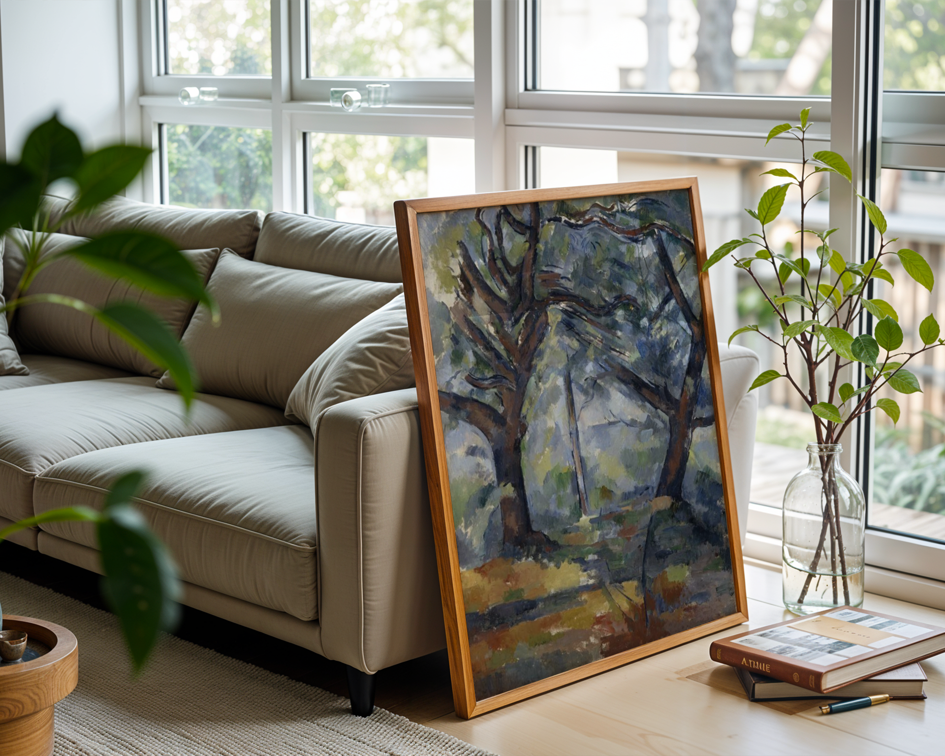 Paul Cézanne - Les Grands Arbres (De store trærne)