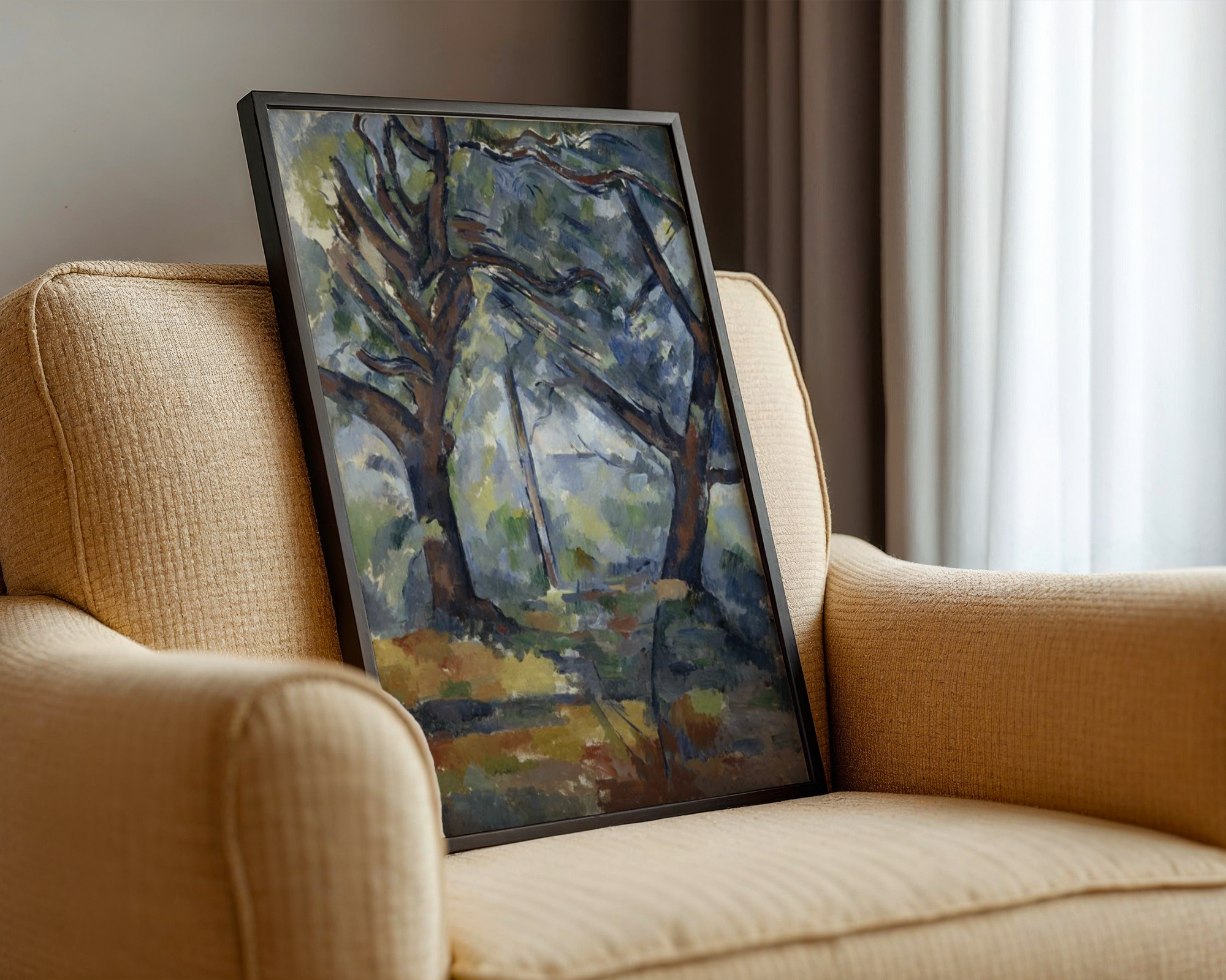 Paul Cézanne - Les Grands Arbres (De store trærne)