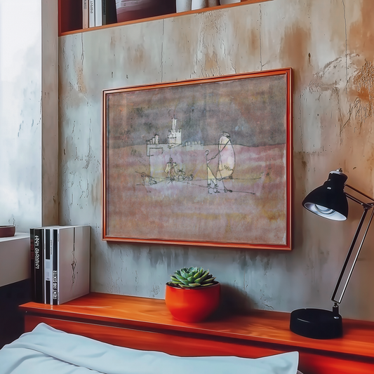 Paul Klee - Episode Before an Arab Town