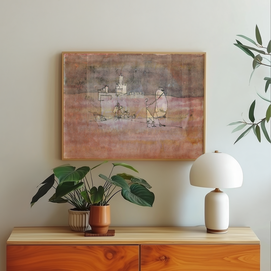 Paul Klee - Episode Before an Arab Town