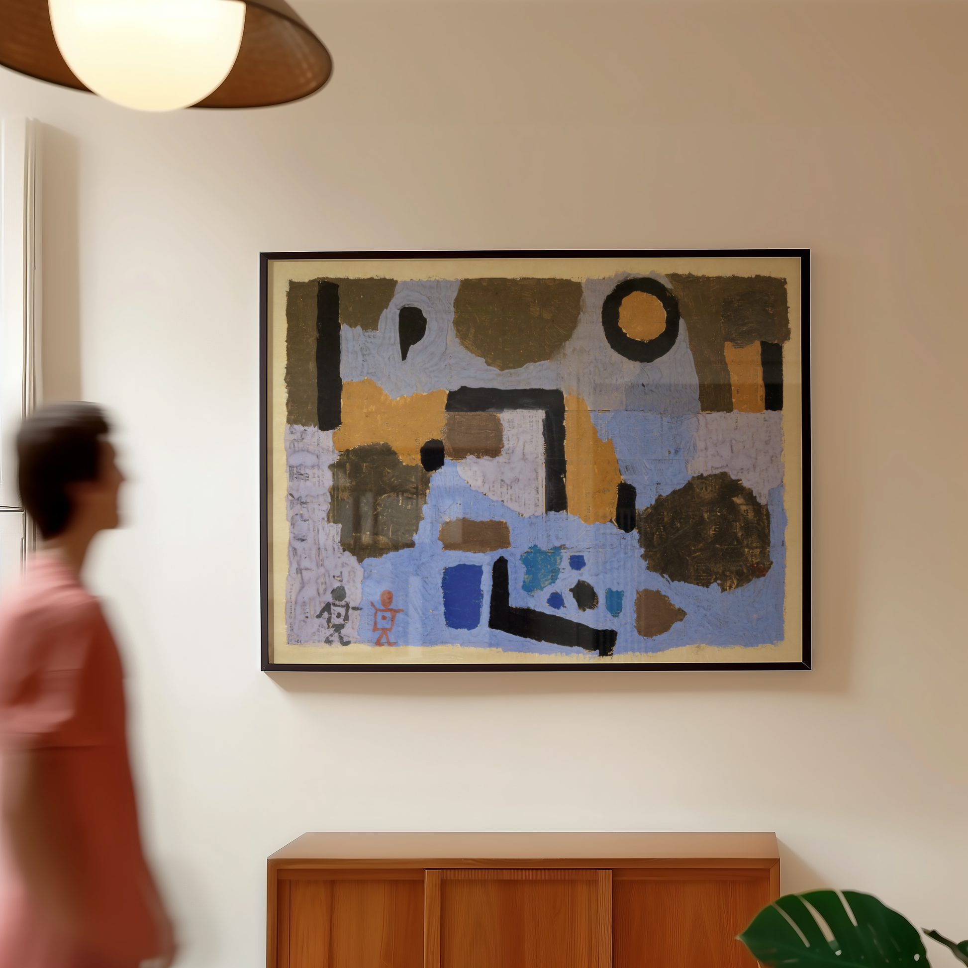 Paul Klee - With the Two Lost Ones