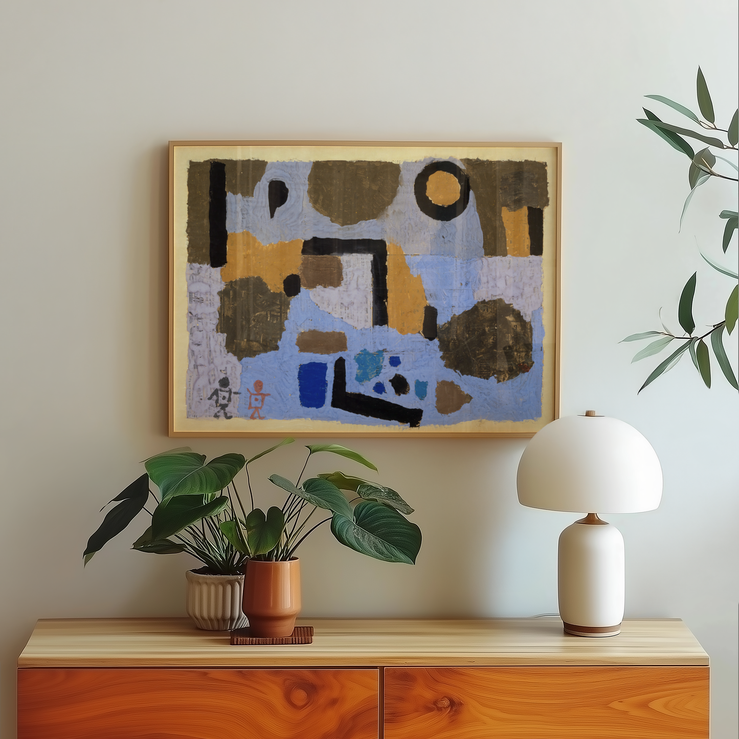 Paul Klee - With the Two Lost Ones