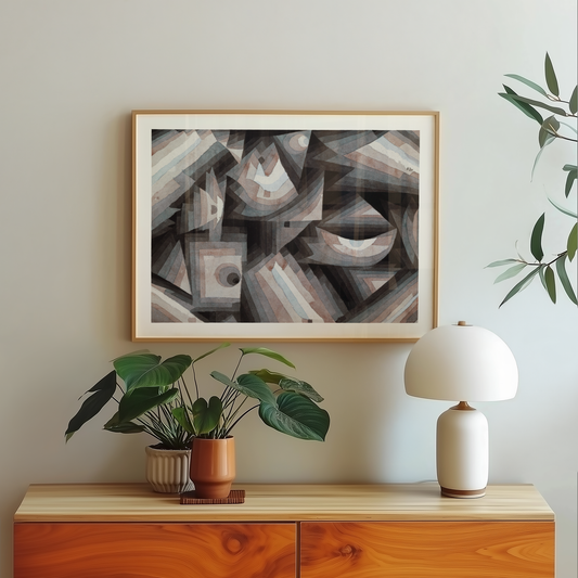 Paul Klee - Crystal Gradation