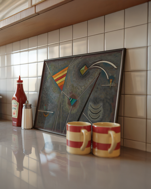 Wassily Kandinsky - Weissgebunden (1929)