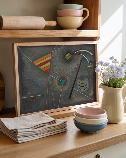 Wassily Kandinsky - Weissgebunden (1929)