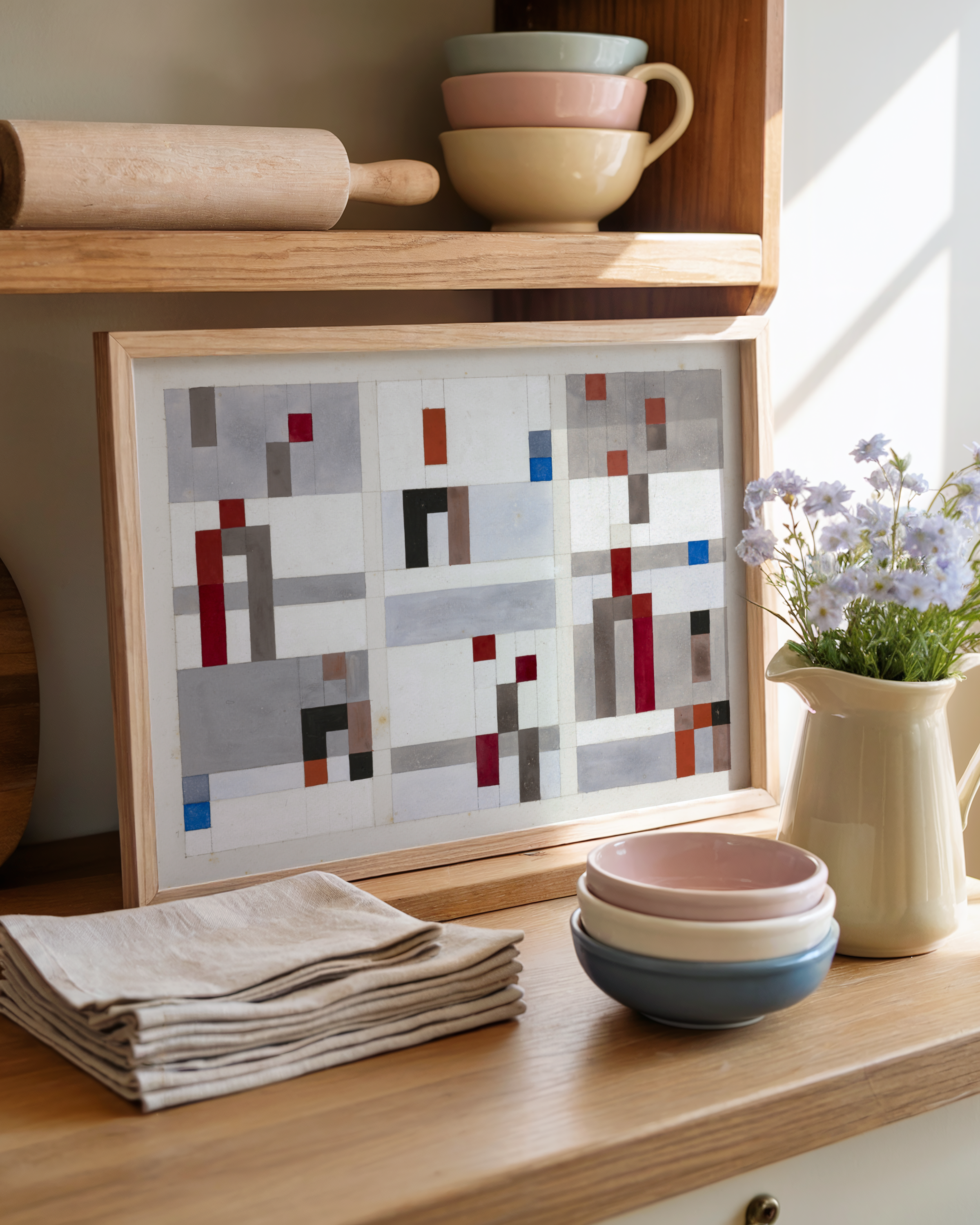 Sophie Taeuber-Arps - Vertical-Horizontal Composition (1928)