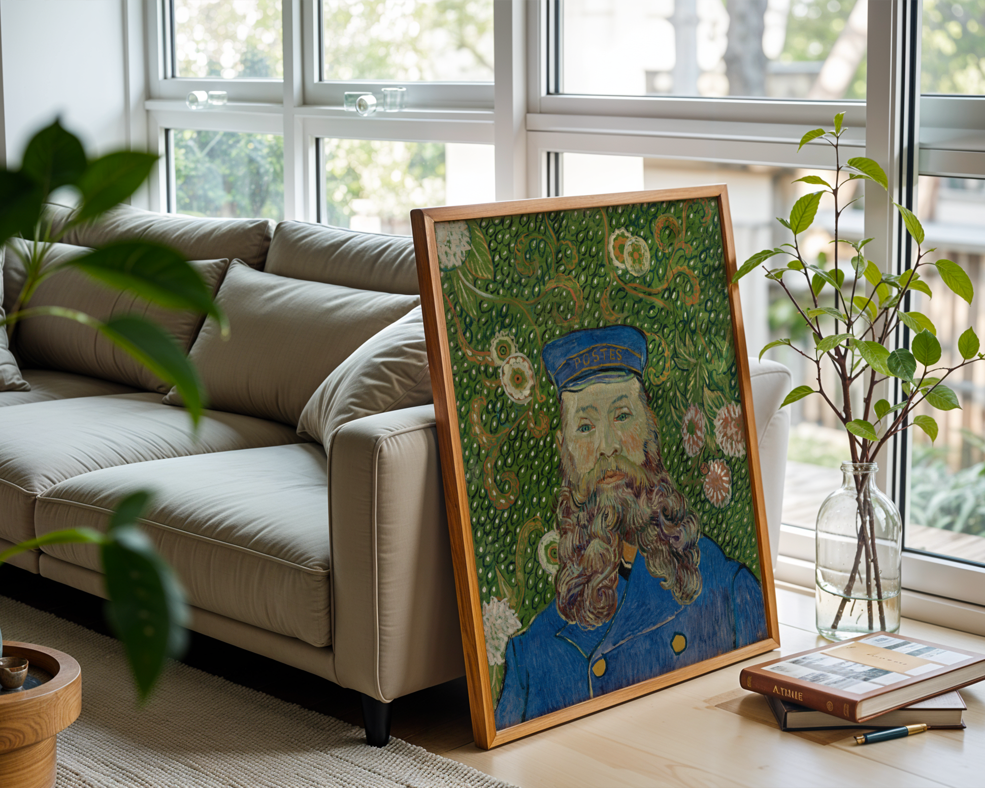 Vincent van Gogh - Portrett av postbudet Joseph Roulin