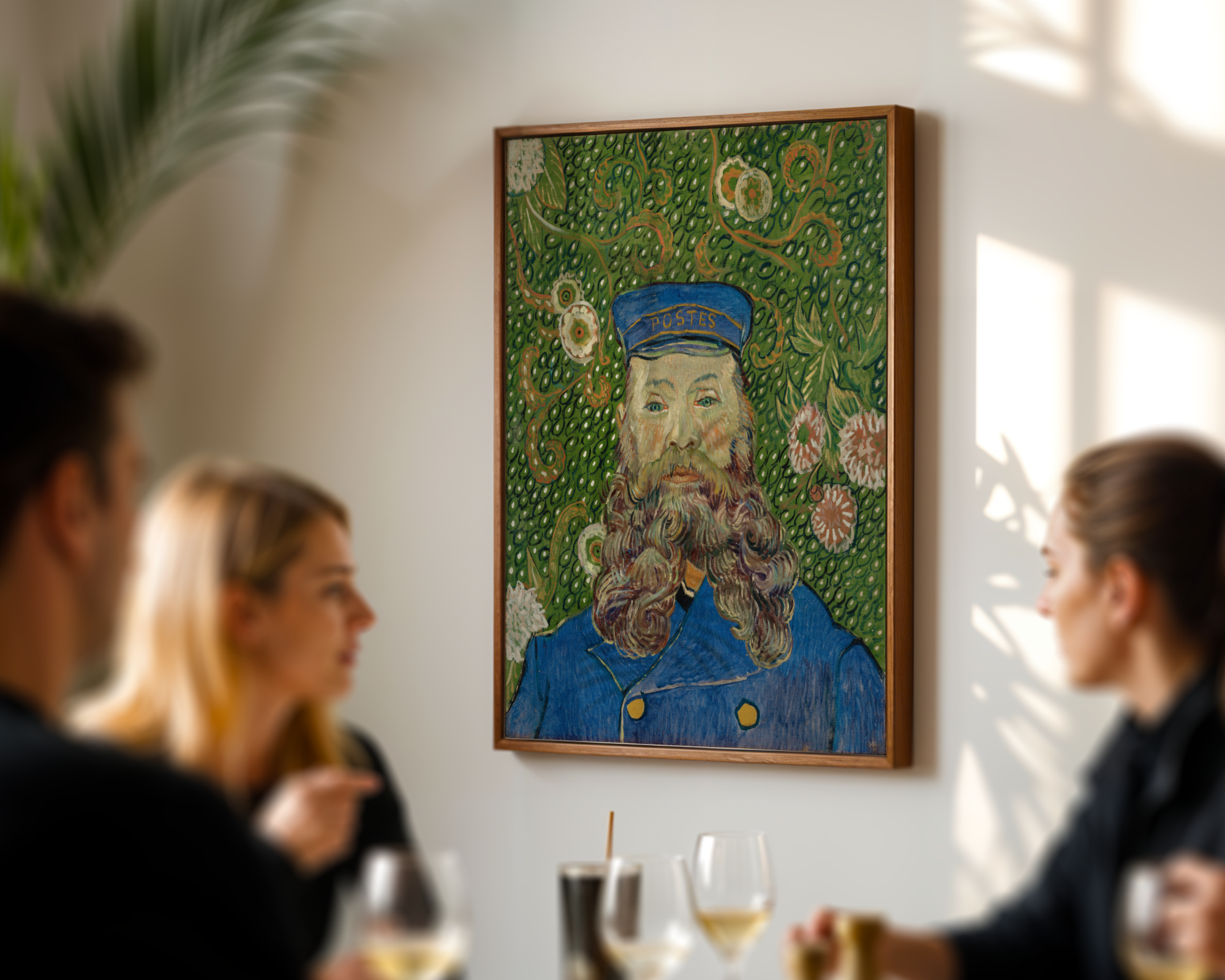 Vincent van Gogh - Portrett av postbudet Joseph Roulin