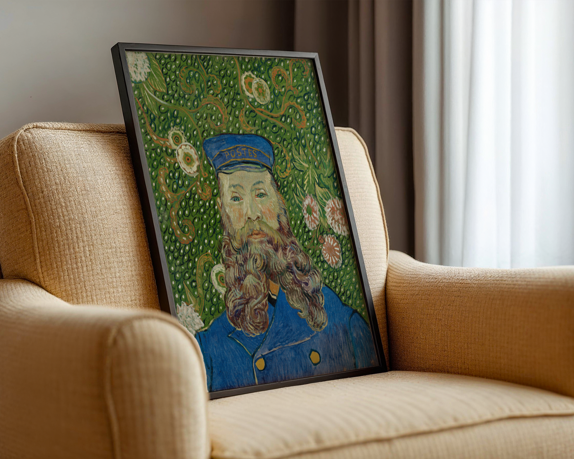 Vincent van Gogh - Portrett av postbudet Joseph Roulin