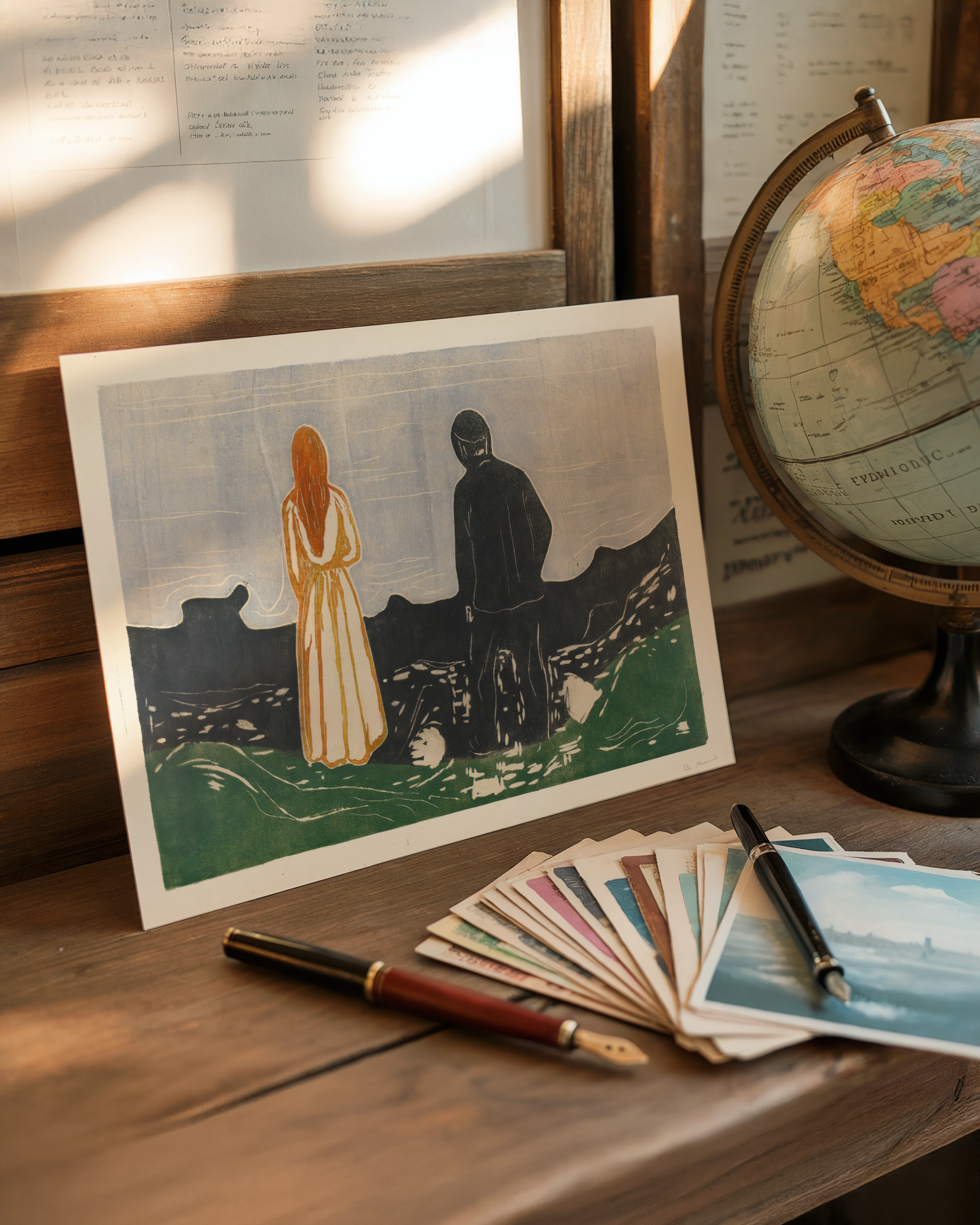 Edvard Munch - To mennesker. De ensomme