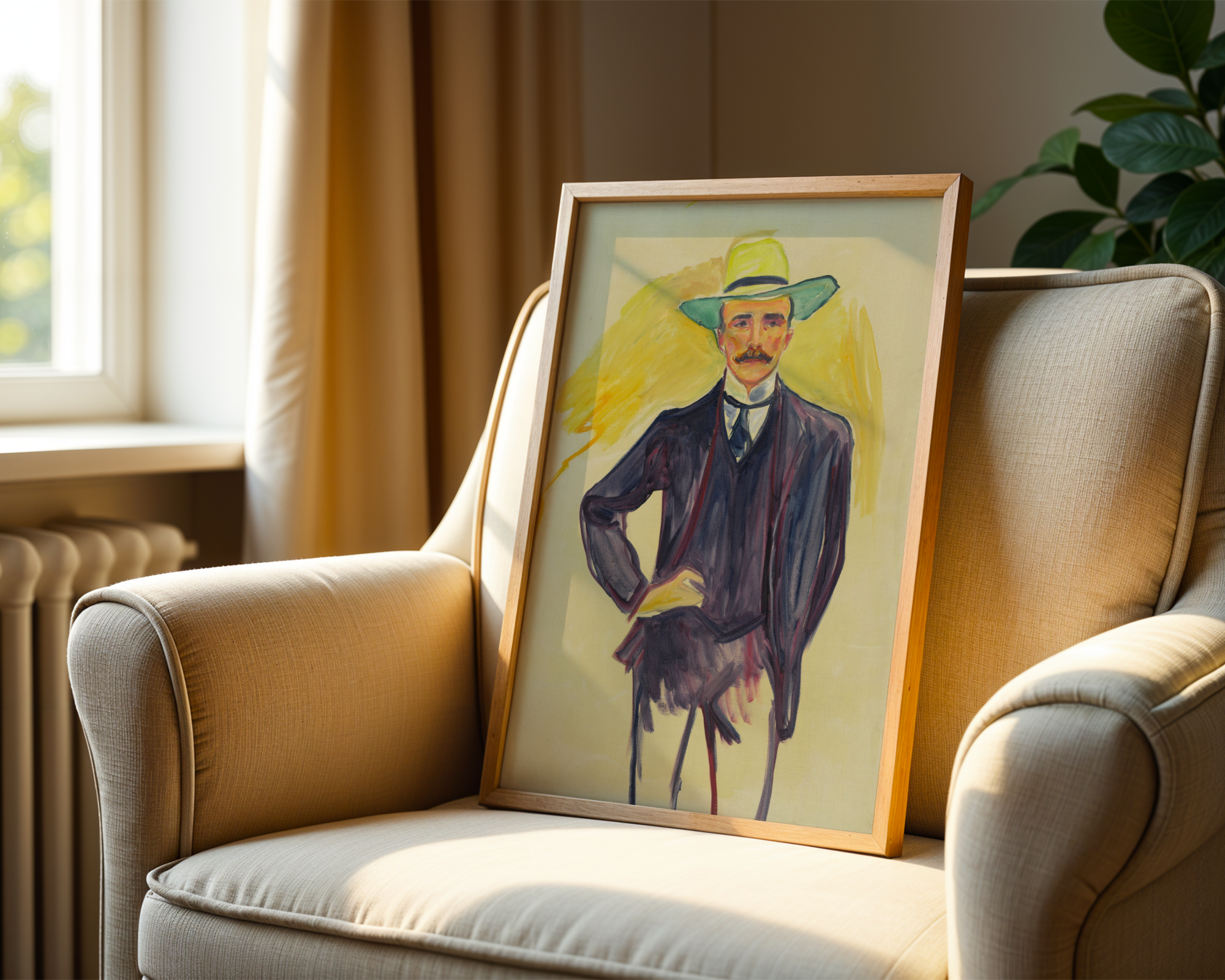 Edvard Munch - Harry Kessler (1906)