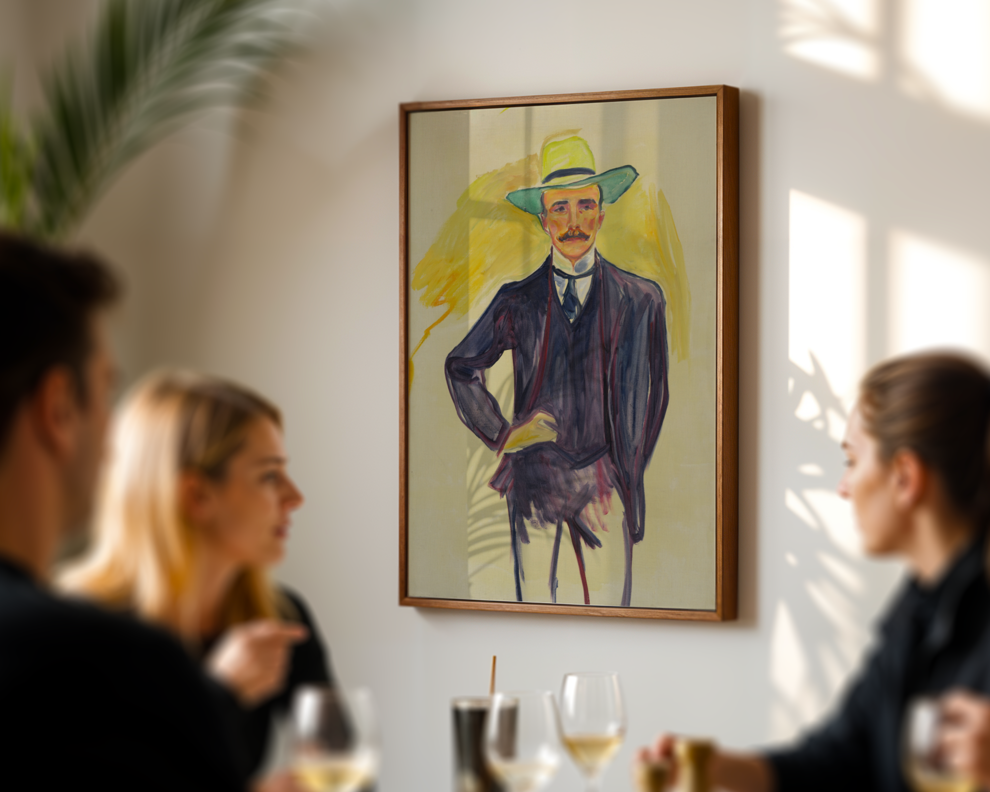 Edvard Munch - Harry Kessler (1906)