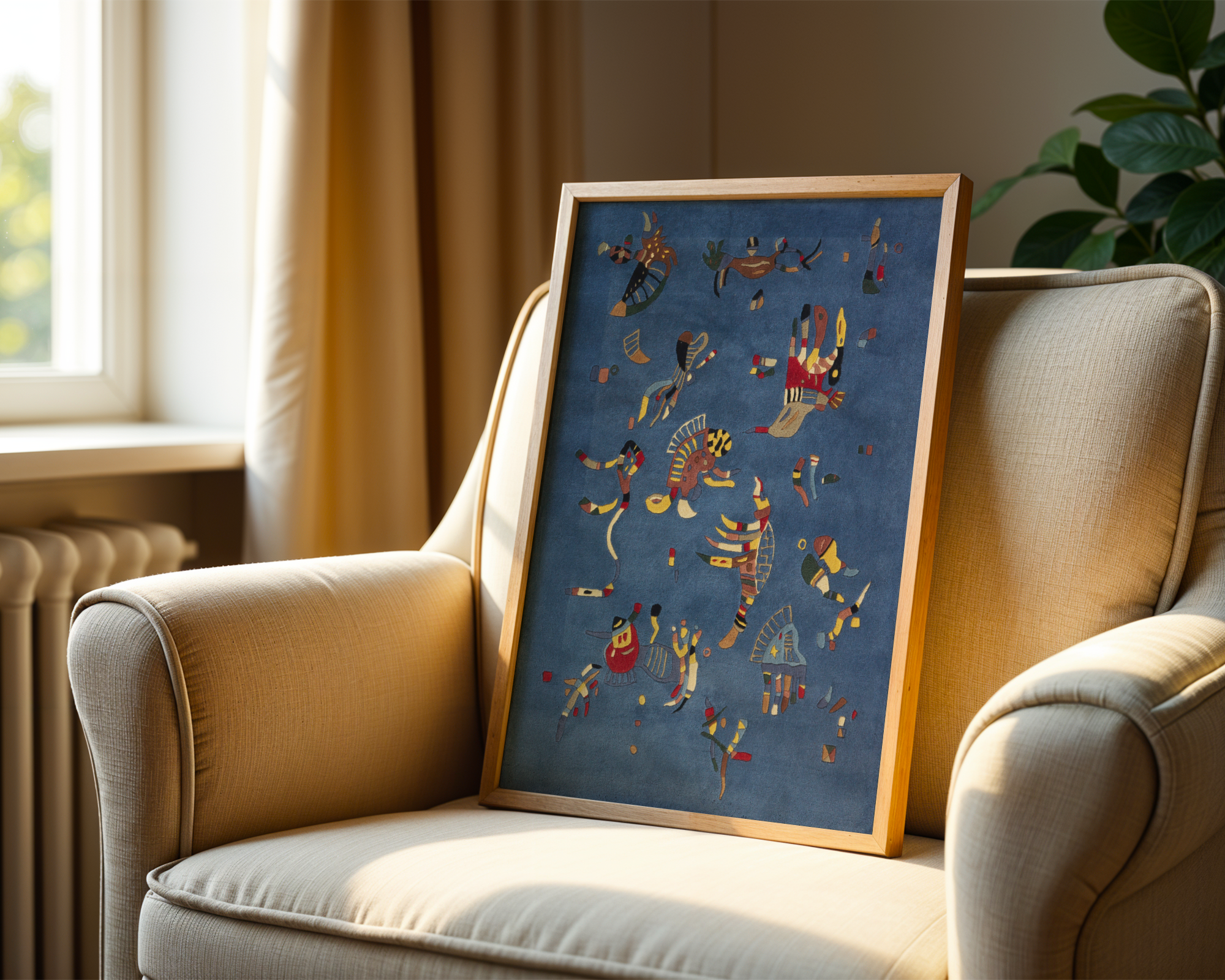 Wassily Kandinsky - Bleu de Ciel (Himmelblå)