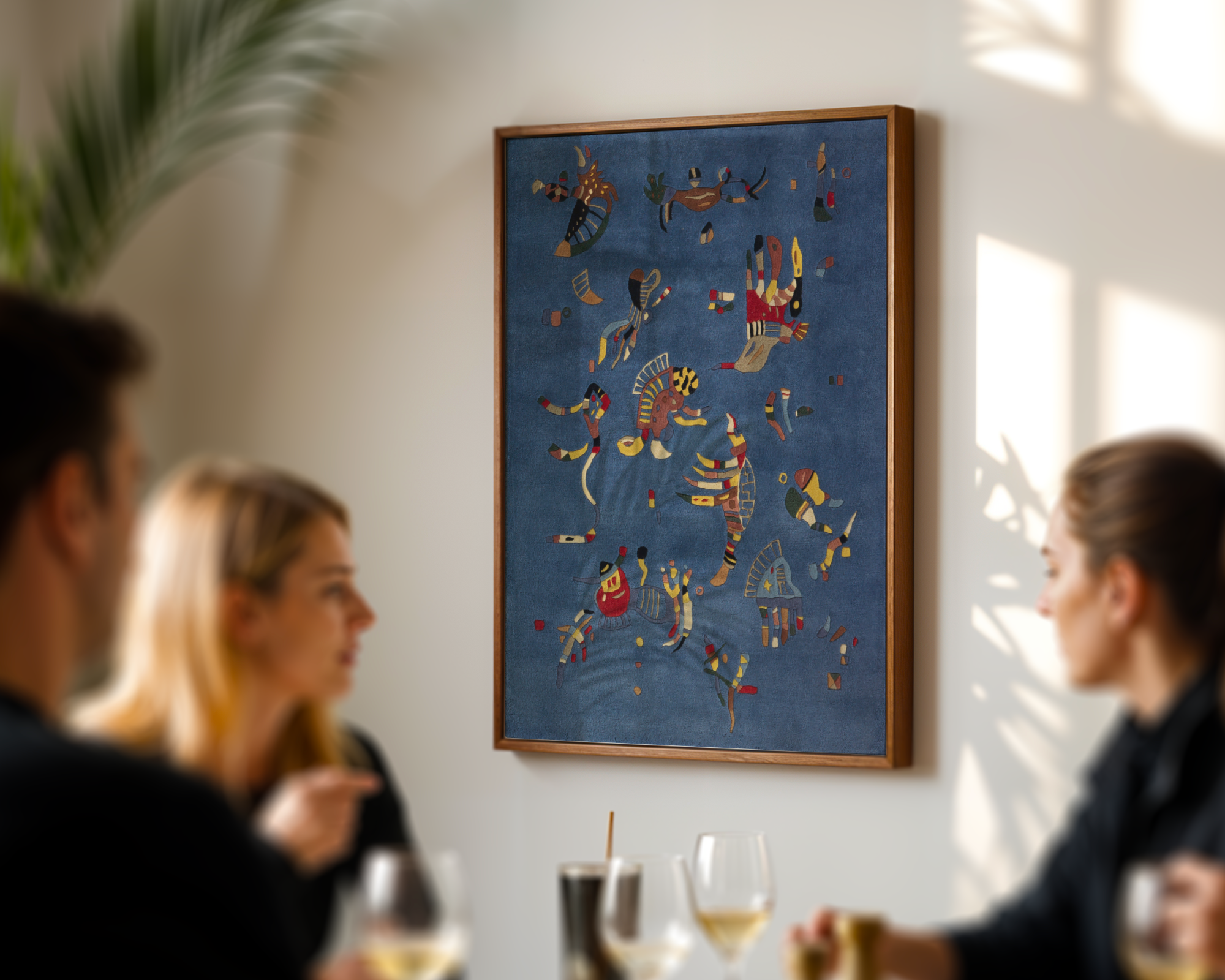 Wassily Kandinsky - Bleu de Ciel (Himmelblå)