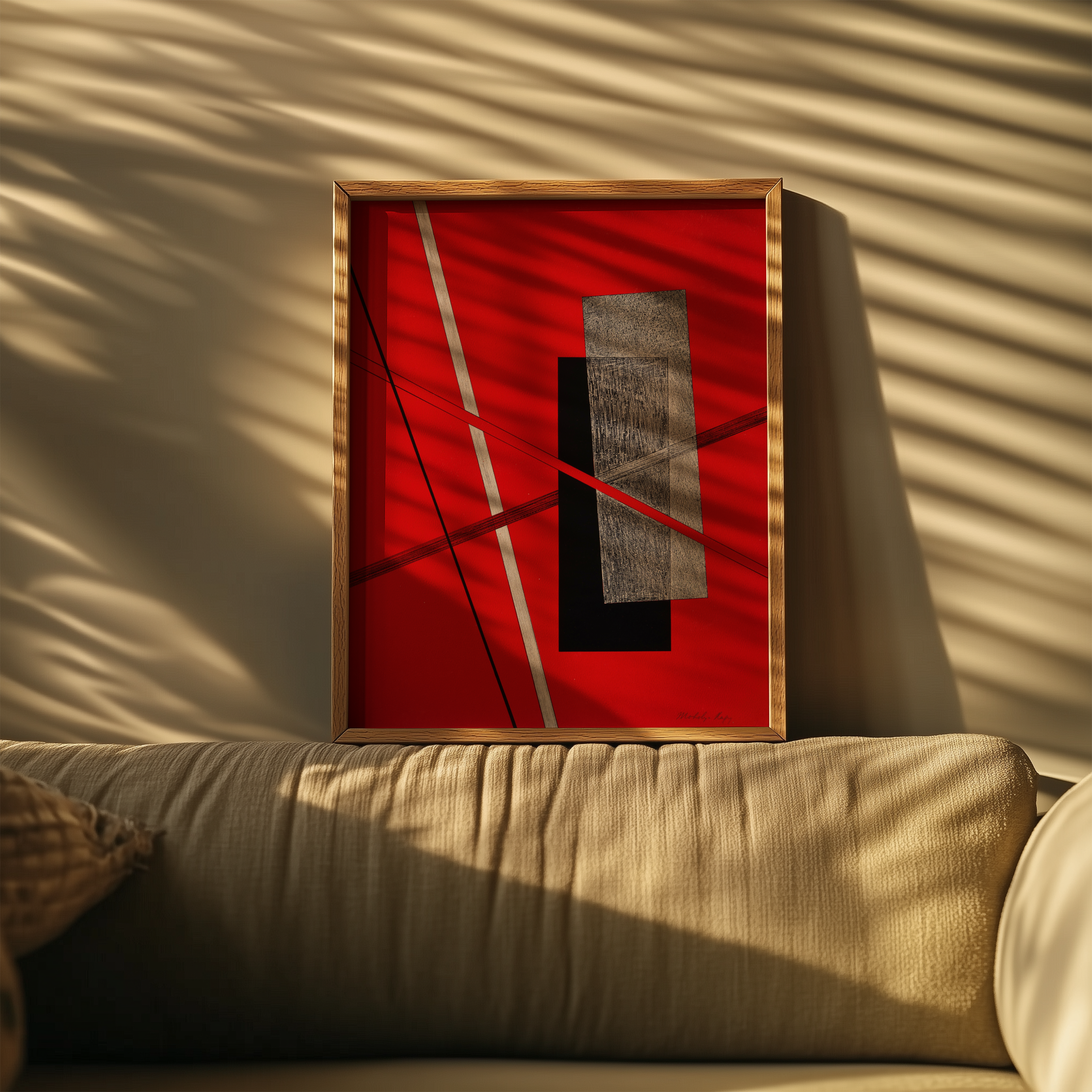 László Moholy-Nagy - Konstruksjon IV