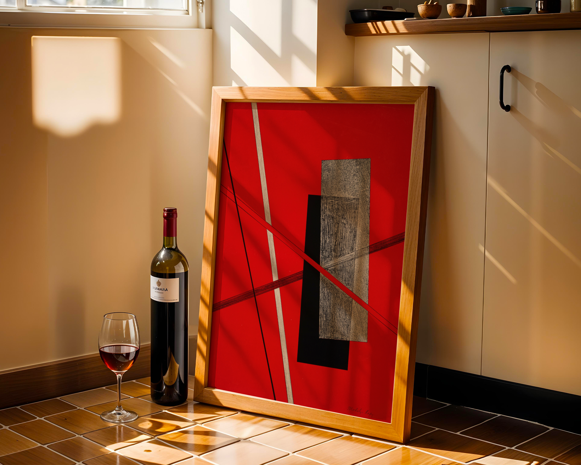 László Moholy-Nagy - Konstruksjon IV